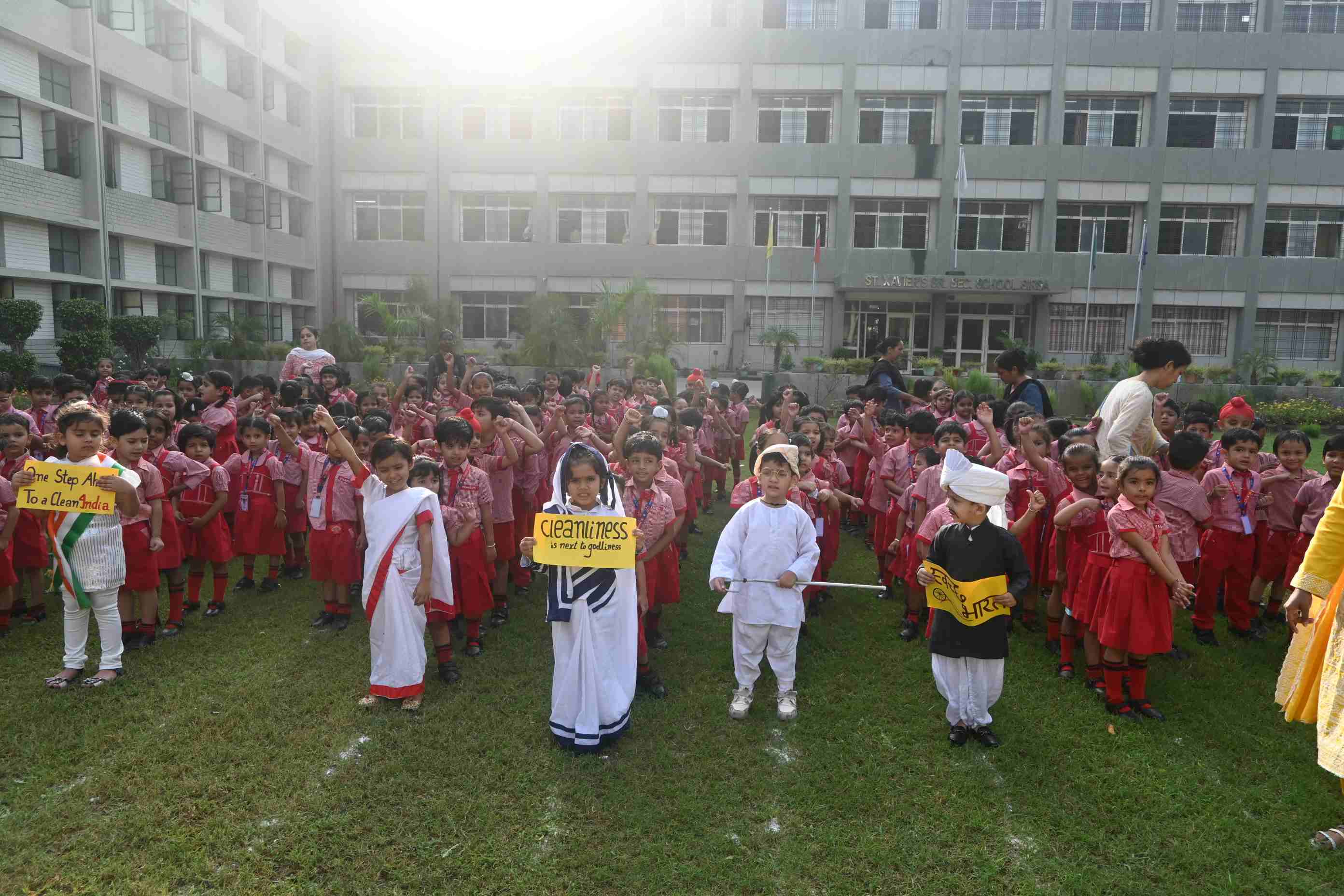 GANDHI JAYANTI CELEBRATION FOR CLASS LKG - UKG -5