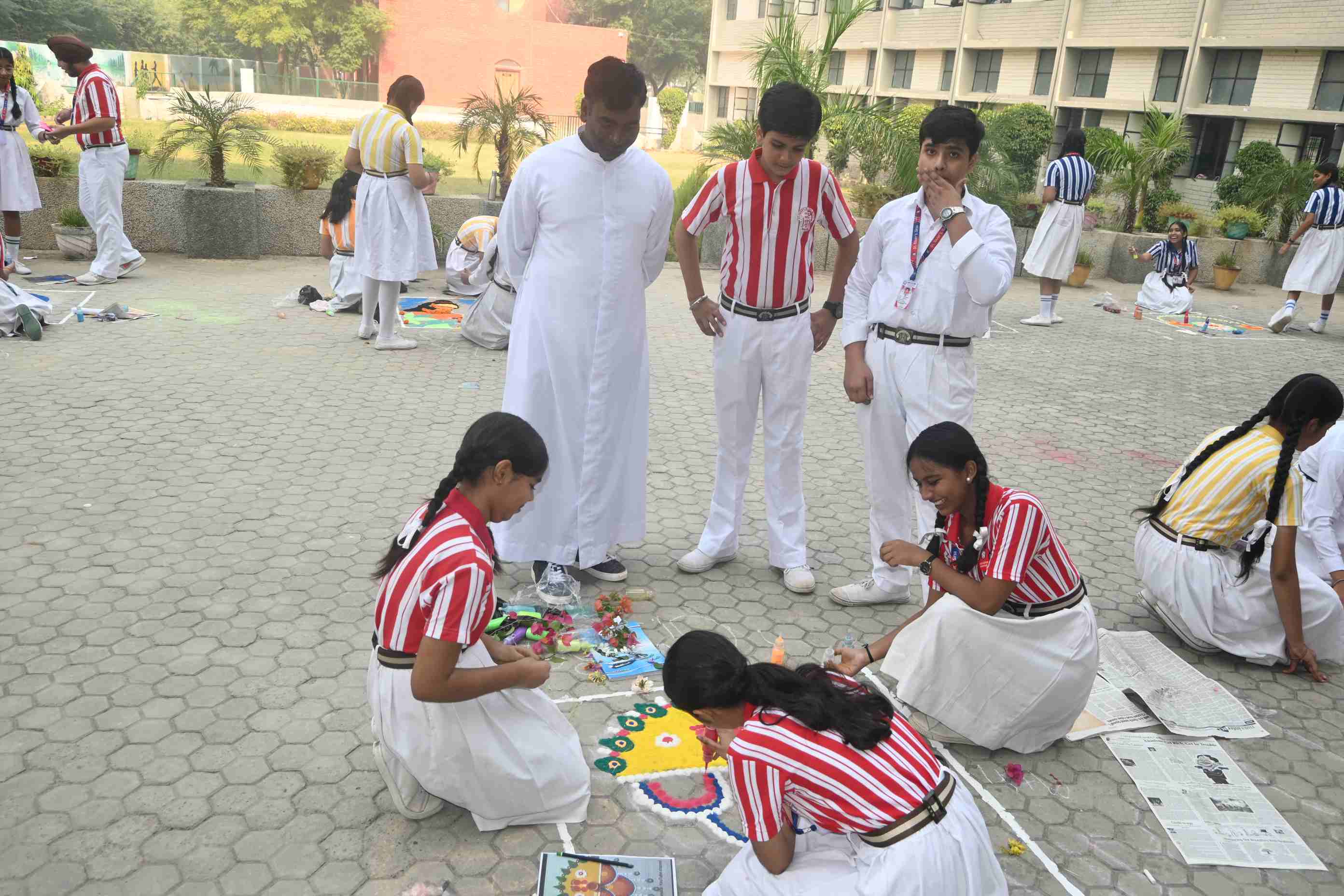 DIWALI RANGOLI COMPETITION FOR CLASS-9TH & 10TH-5