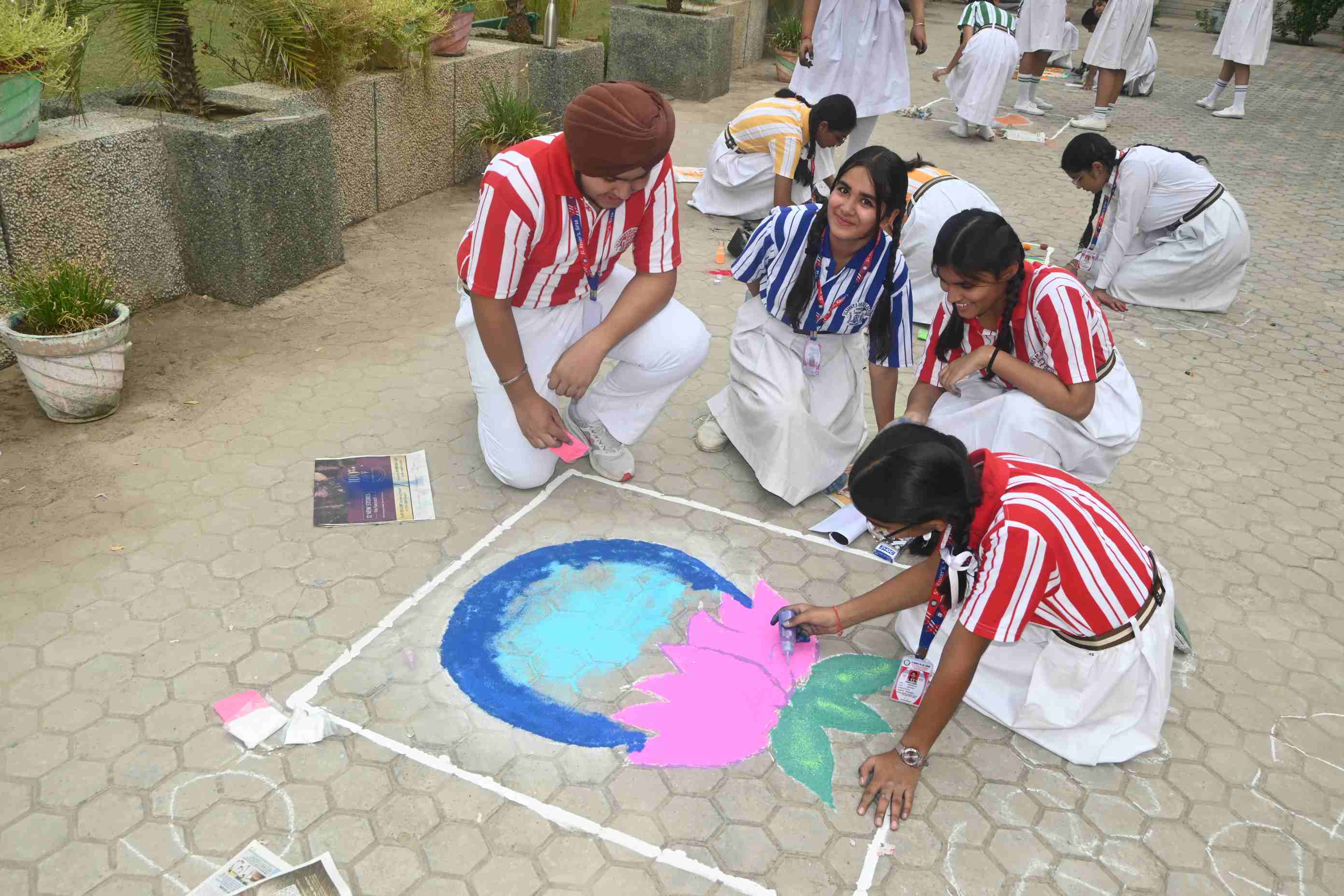 DIWALI RANGOLI COMPETITION FOR CLASS-9TH & 10TH-2