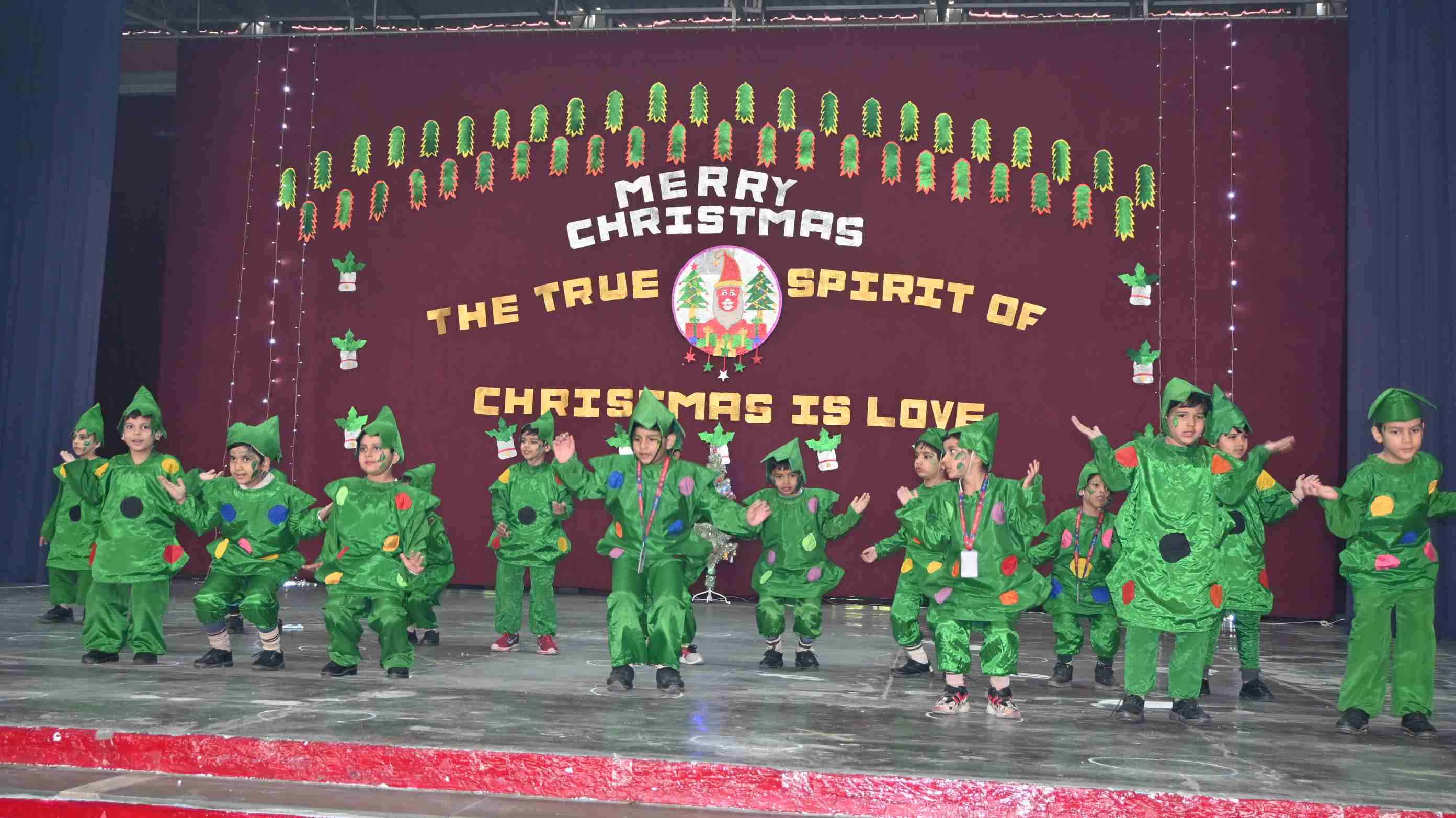 Christmas Celebration for class-LKG to 2nd-13