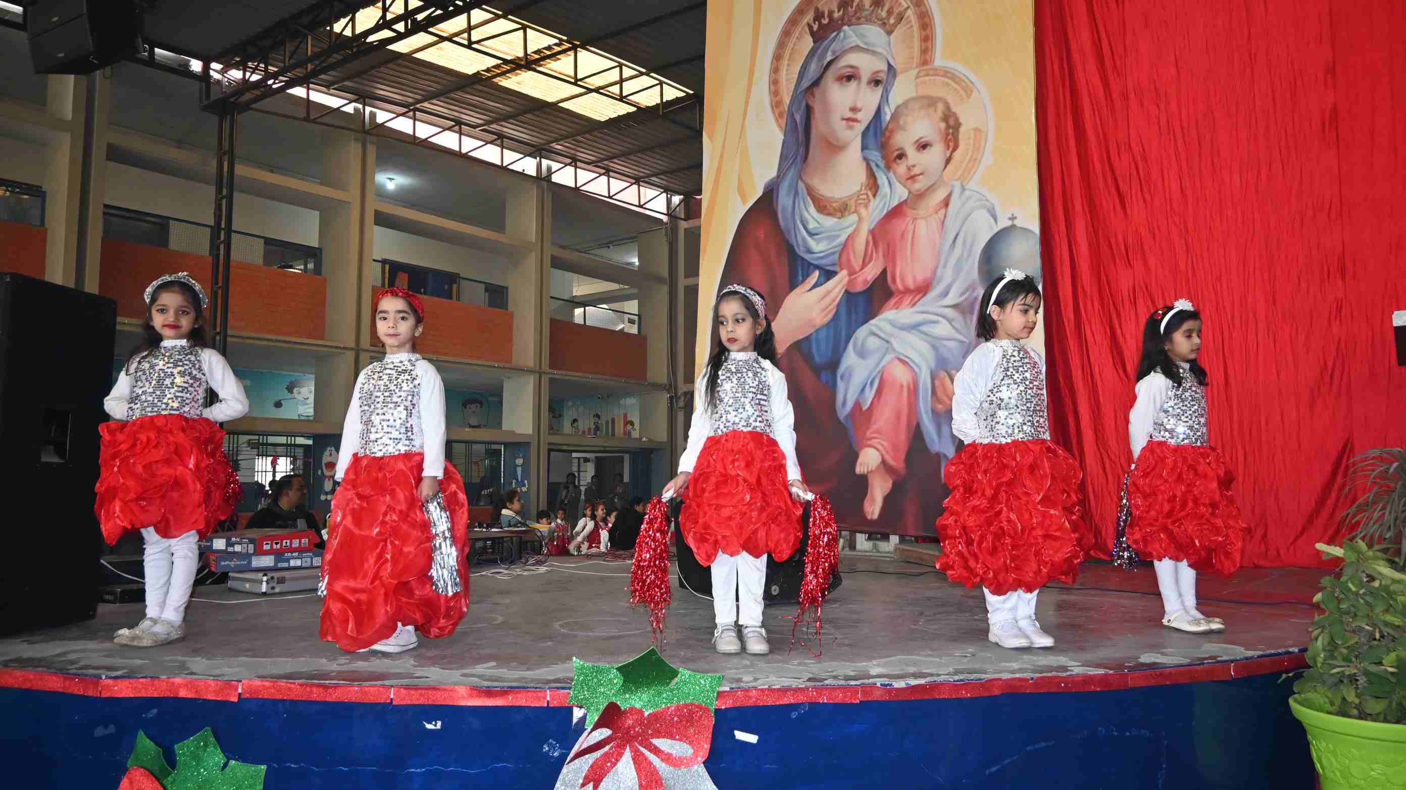 Christmas Celebration for class-LKG to 2nd-12