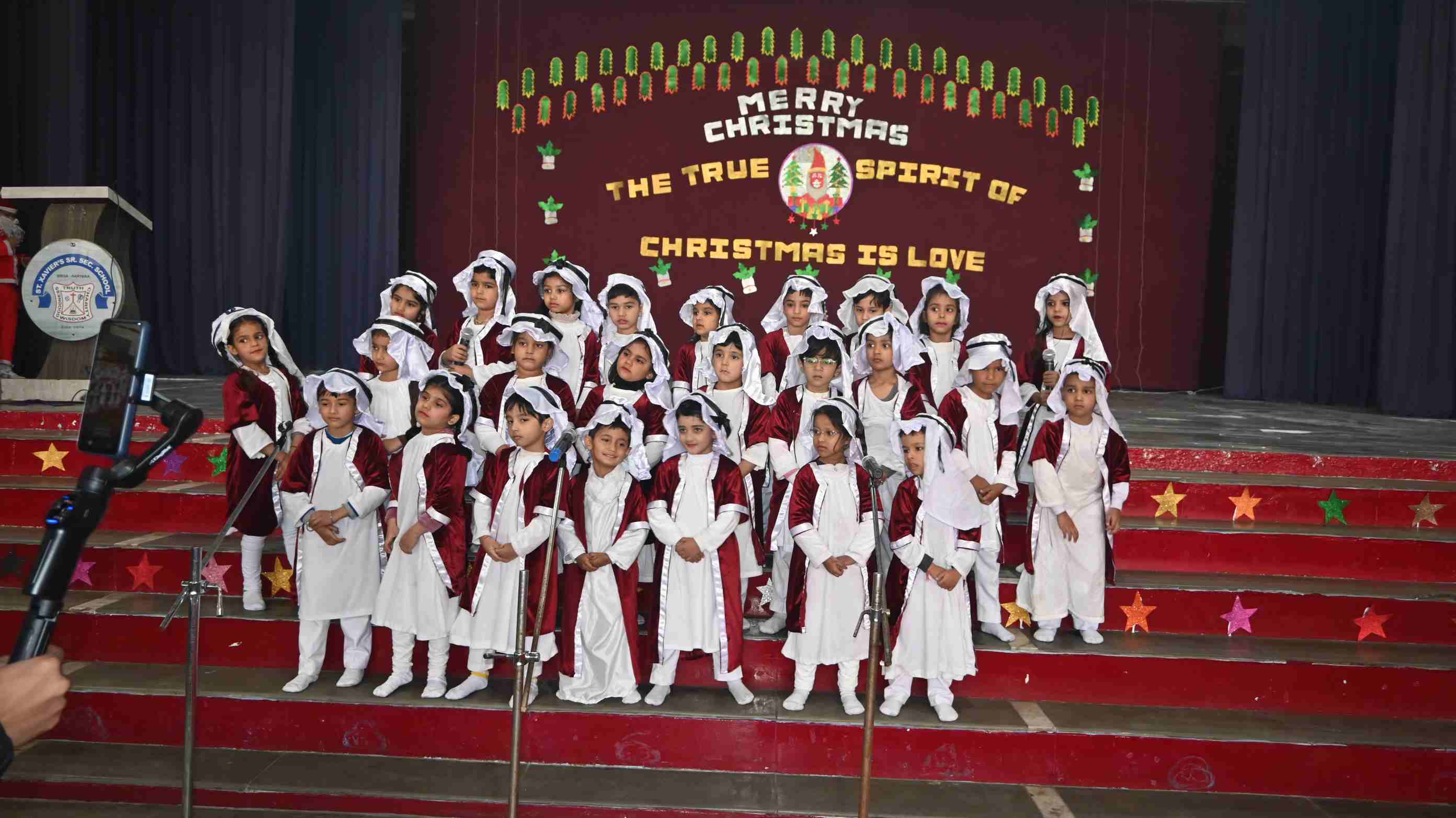 Christmas Celebration for class-LKG to 2nd-11