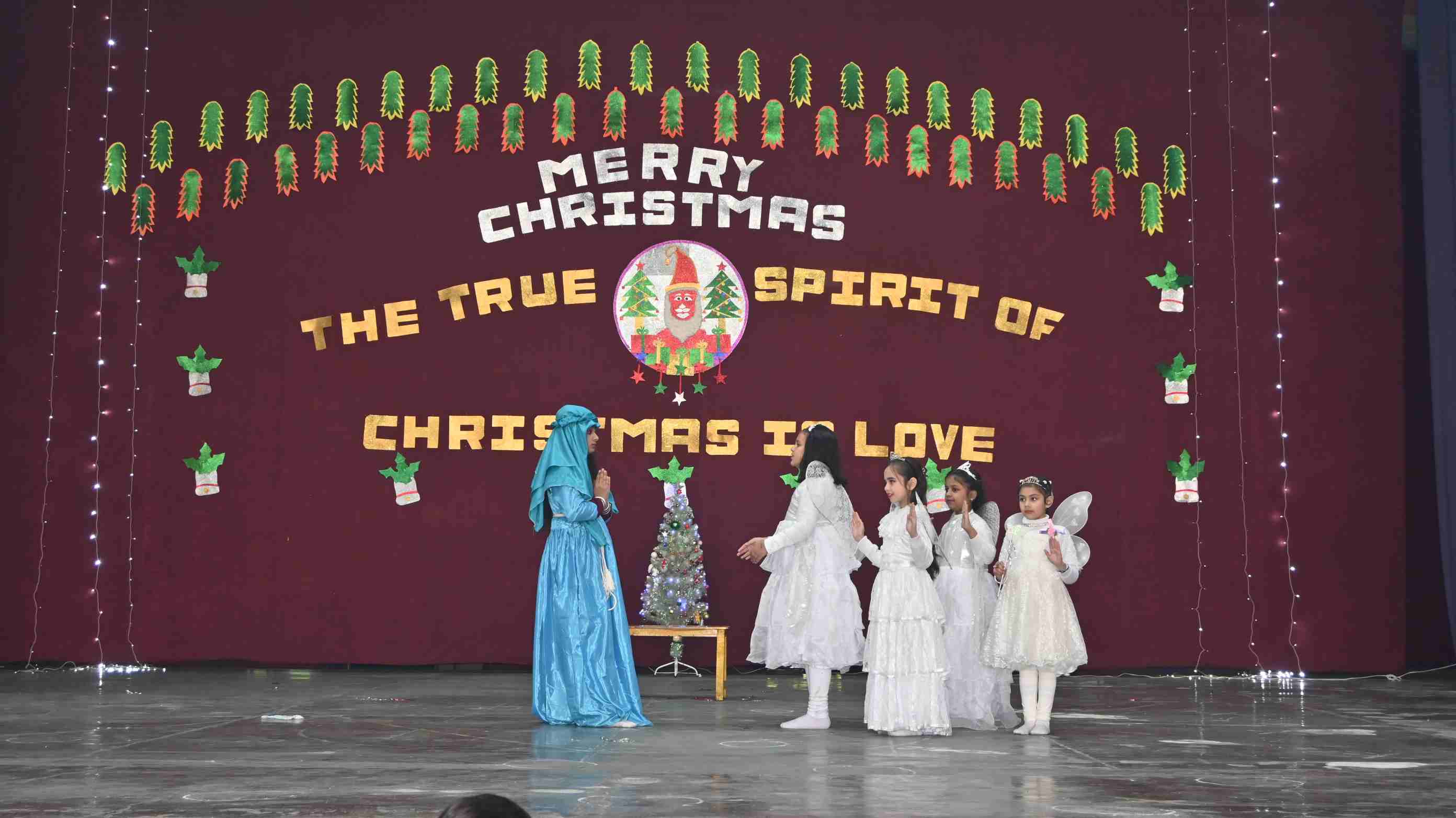 Christmas Celebration for class-LKG to 2nd-3