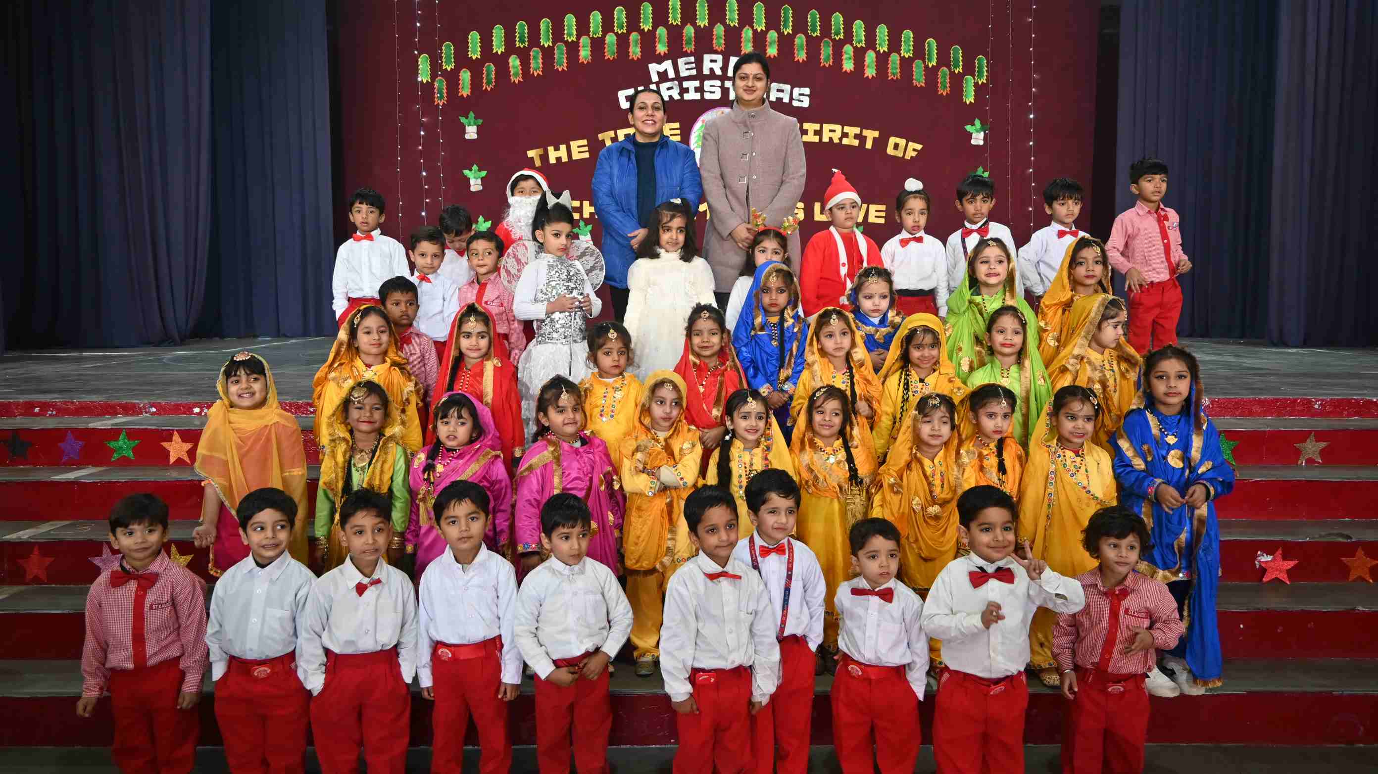 Christmas Celebration for class-LKG to 2nd-2