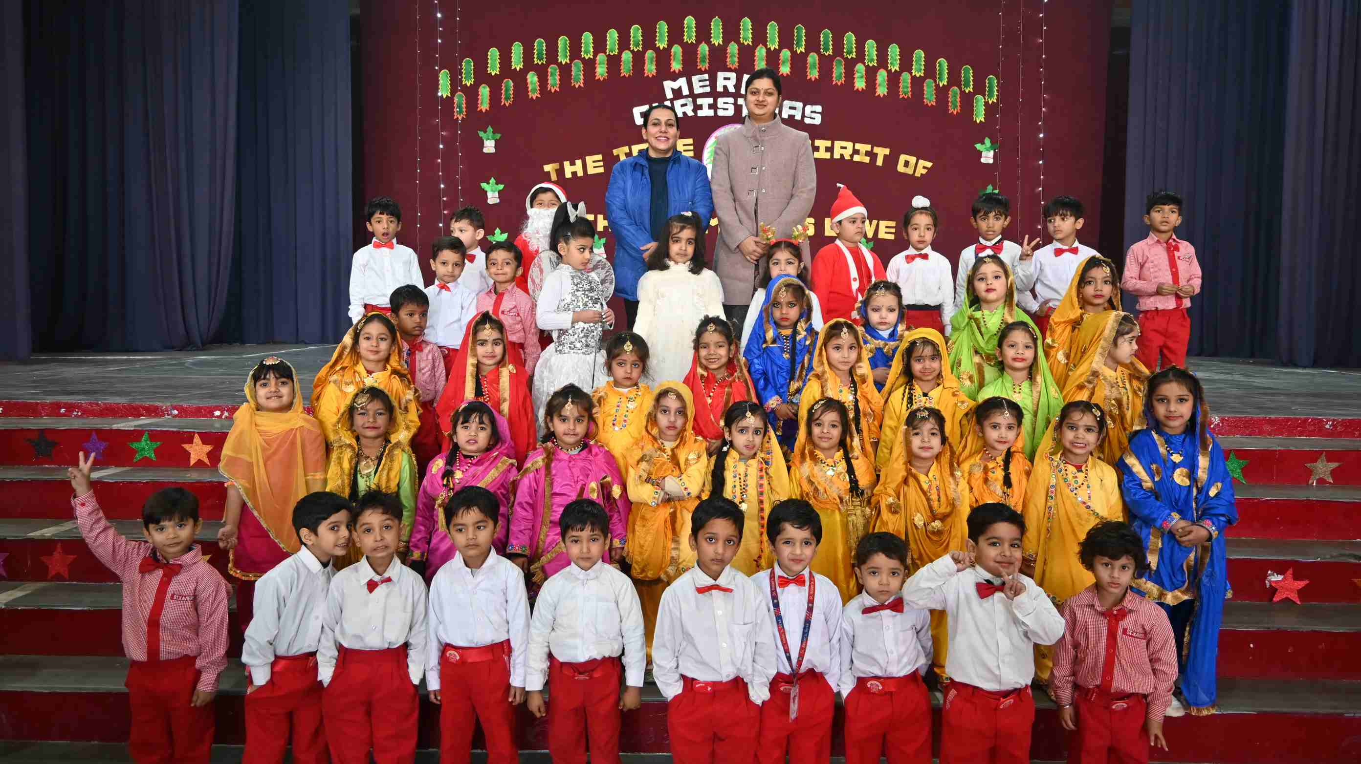 Christmas Celebration for class-LKG to 2nd-1