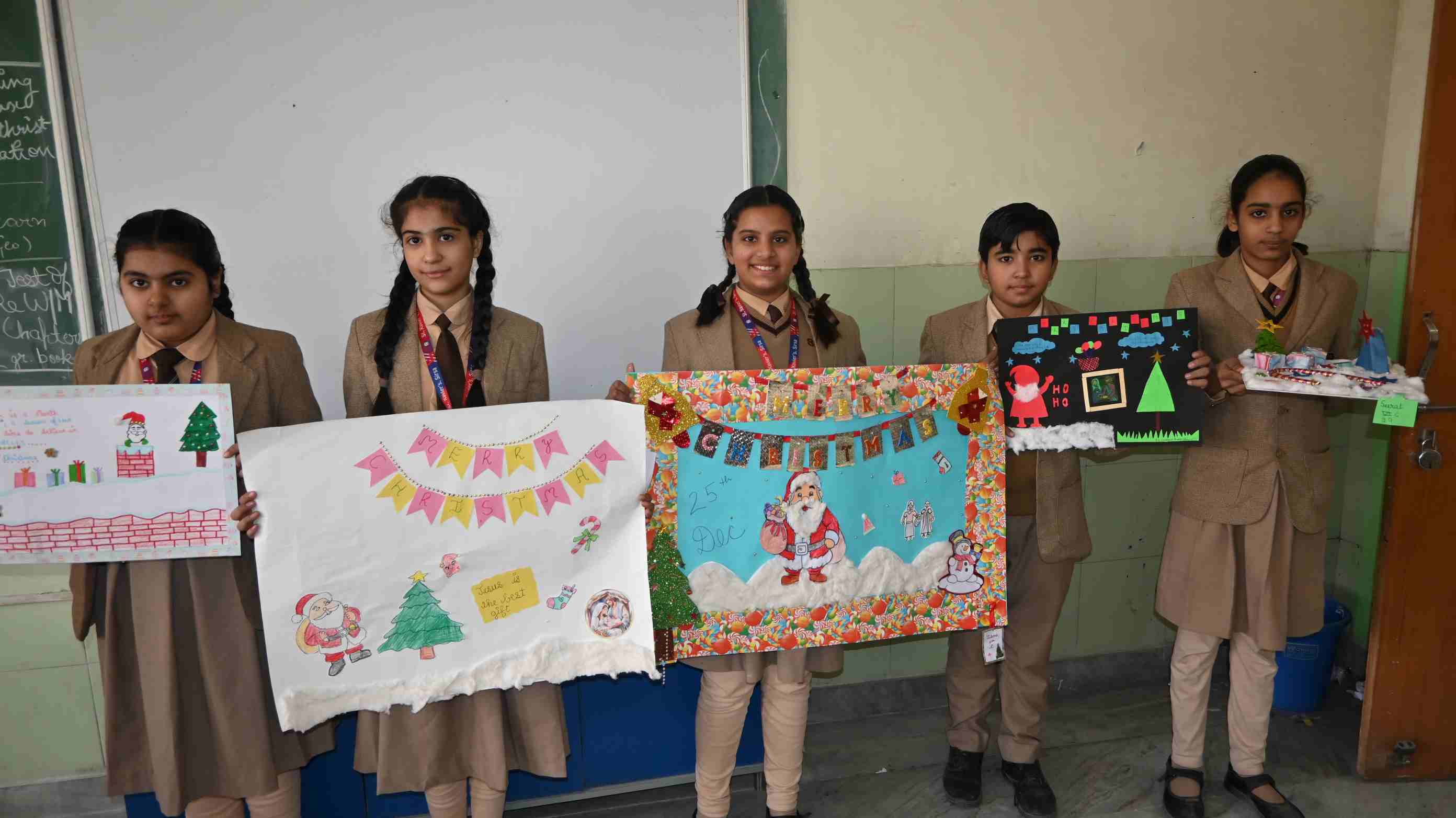  Christmas chart Making Class-5th & 6th-3