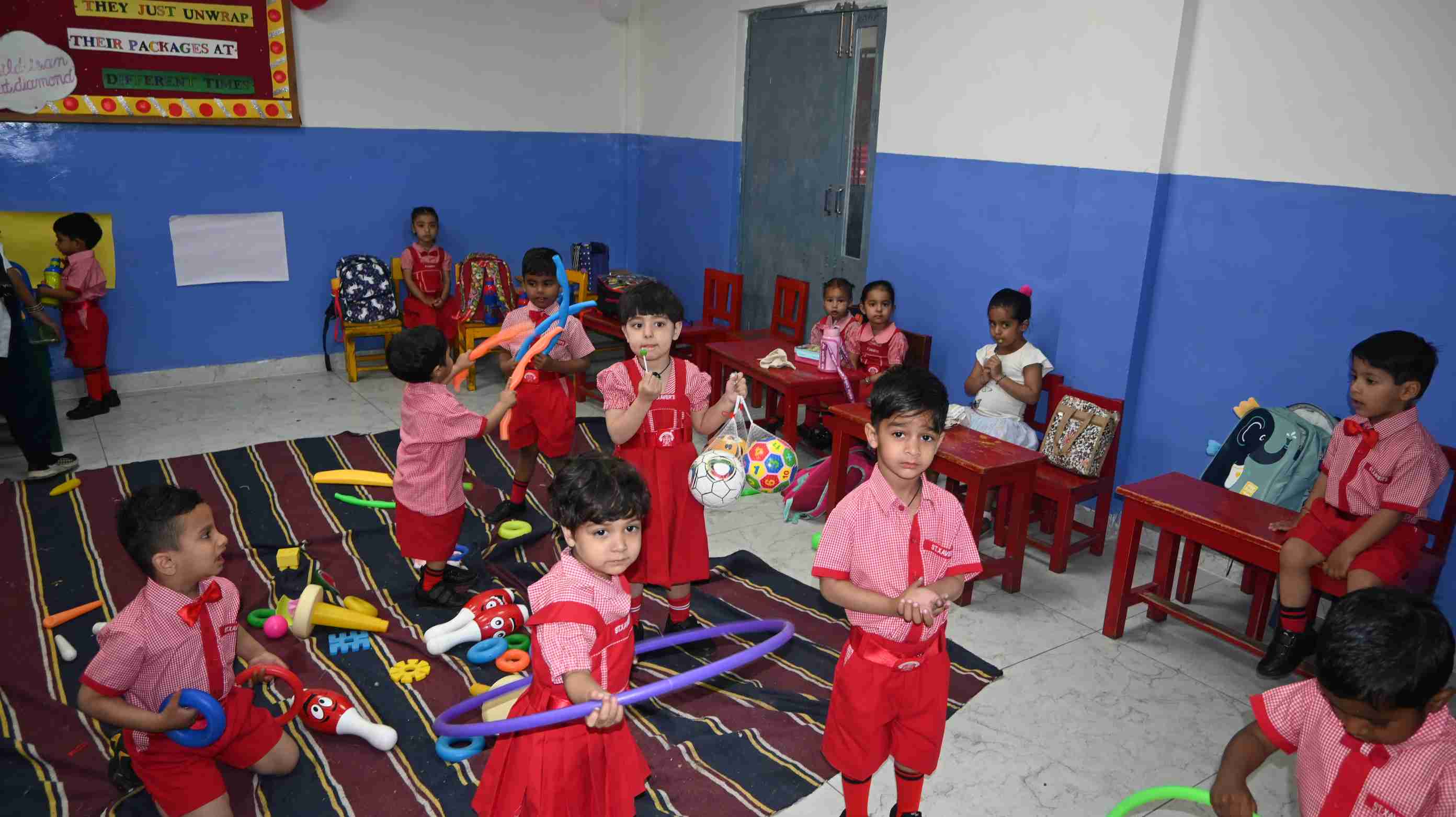 SETTELING DOWN ACTIVITY OF CLASS NURSERY-11