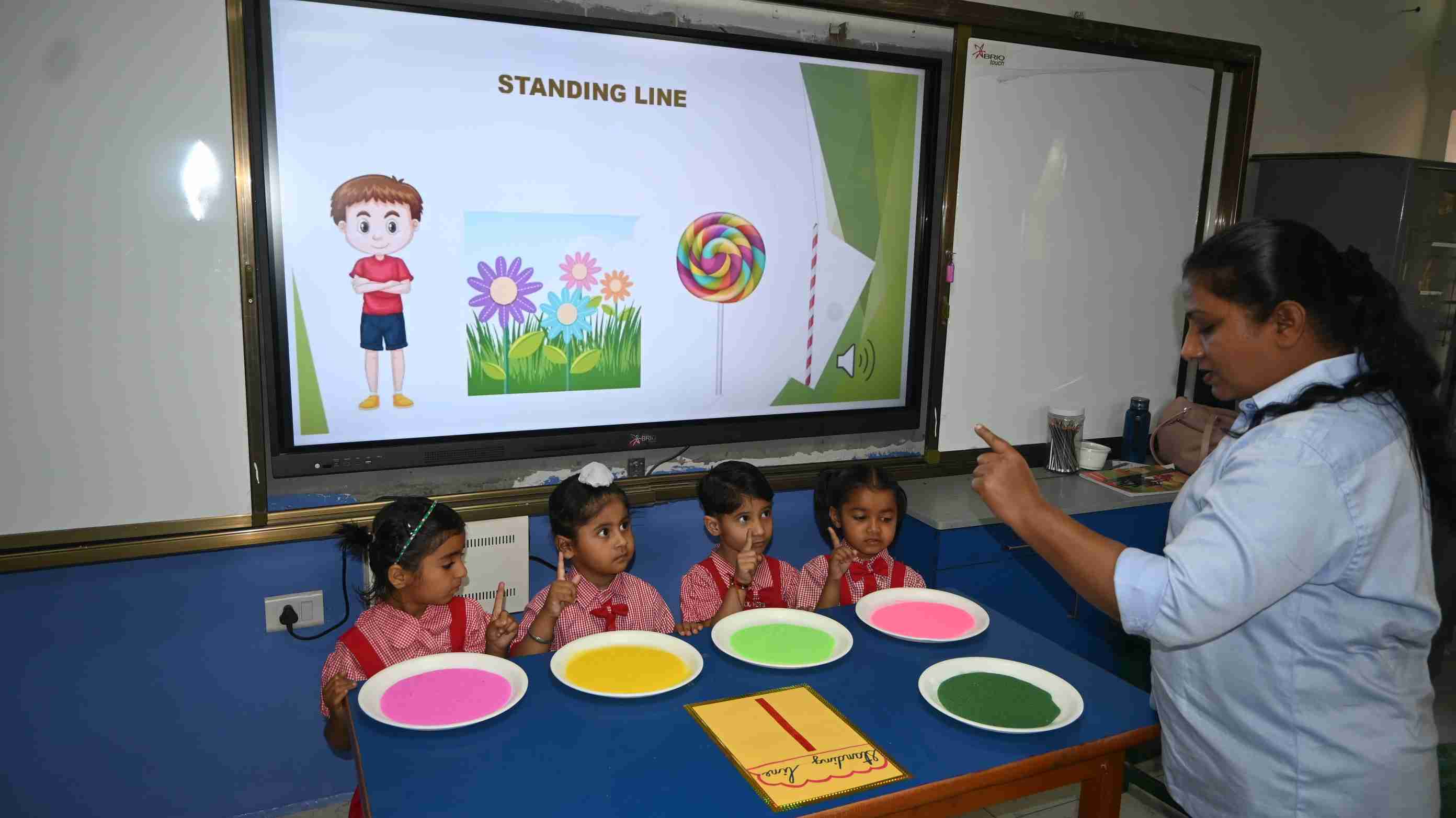 STANDING LINE ACTIVITY  OF CLASS LKG-2