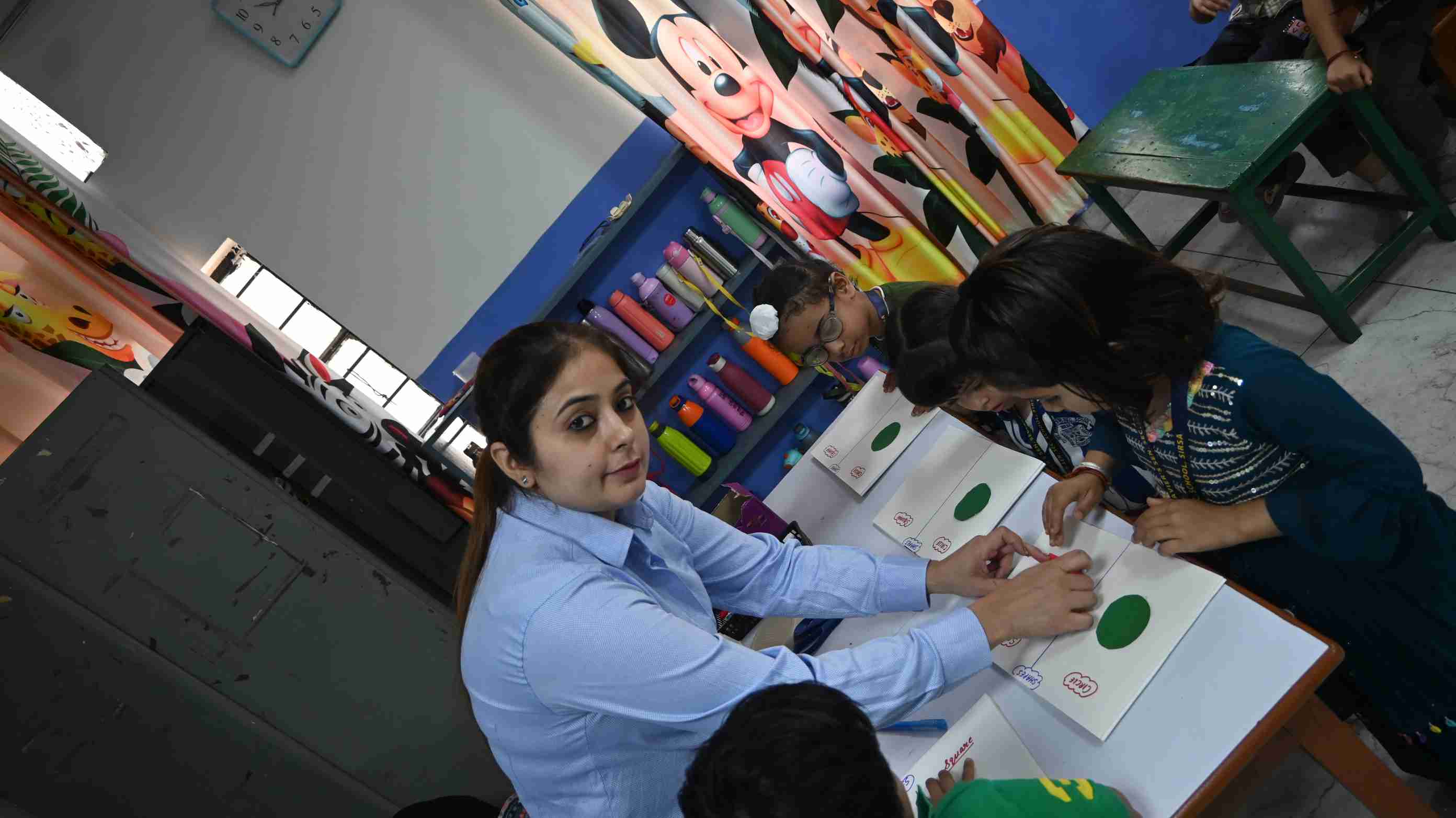  SHAPES ACTIVITY OF CLASS-UKG -5