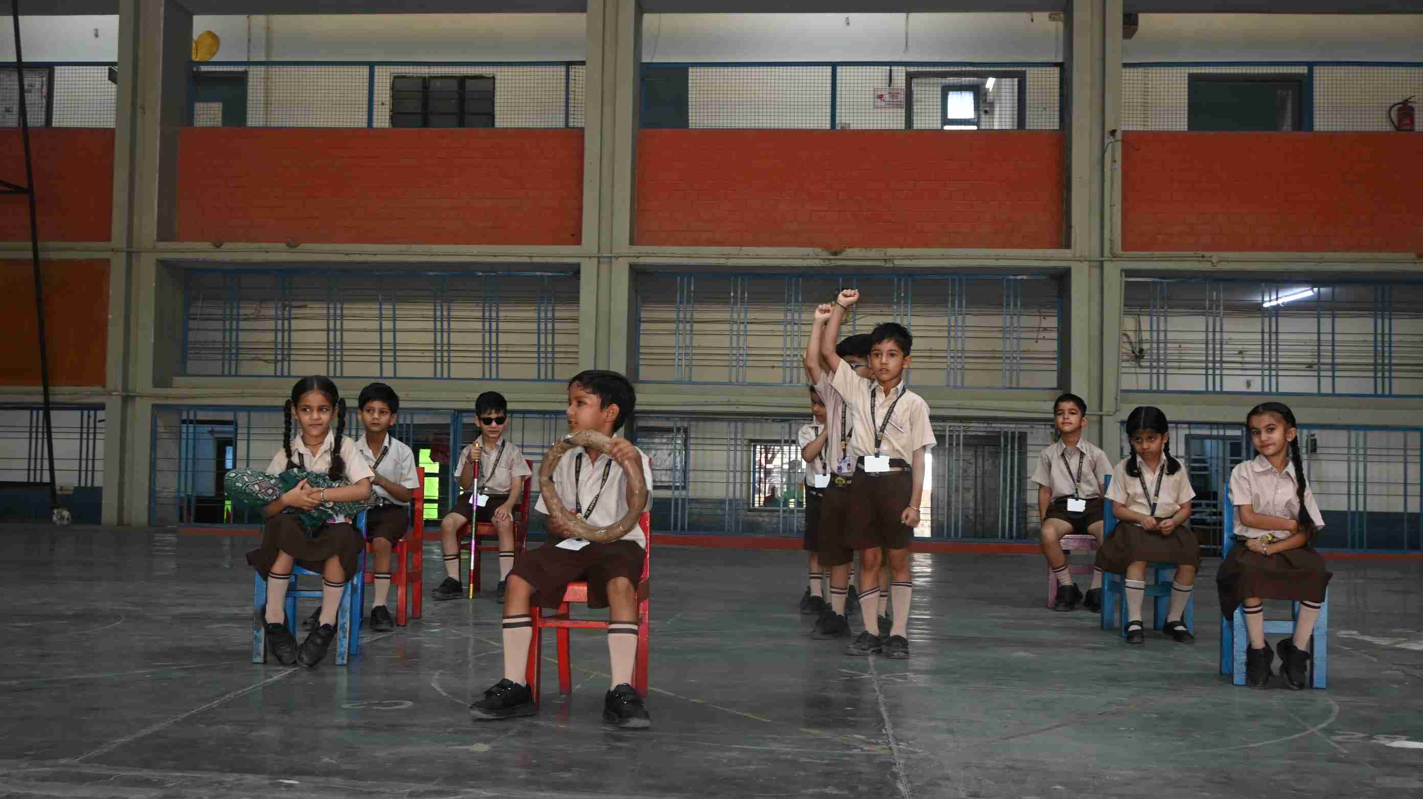 Special Assembly Happiness springs from helping others Class-1st- A -7