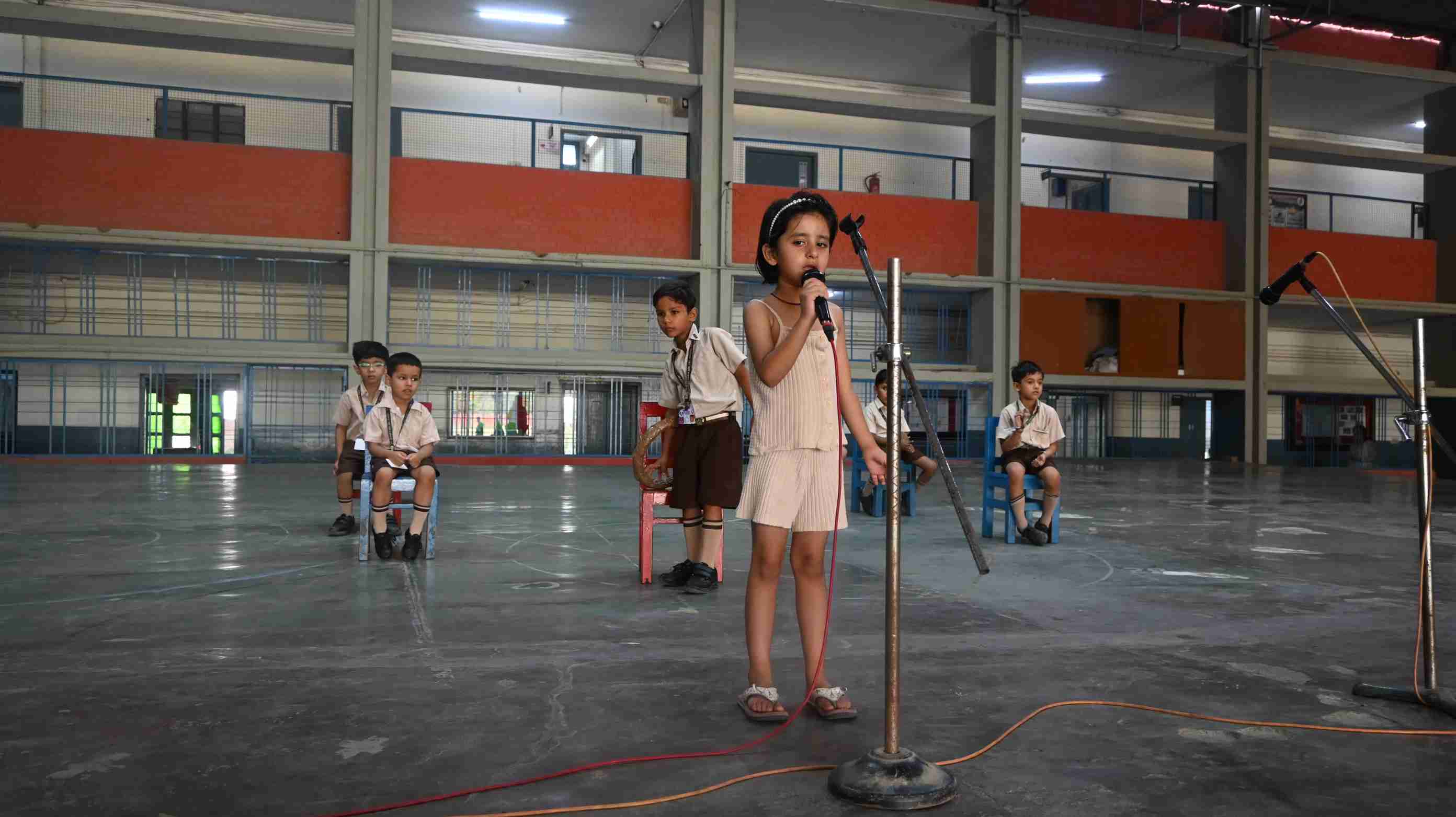 Special Assembly Happiness springs from helping others Class-1st- A -6