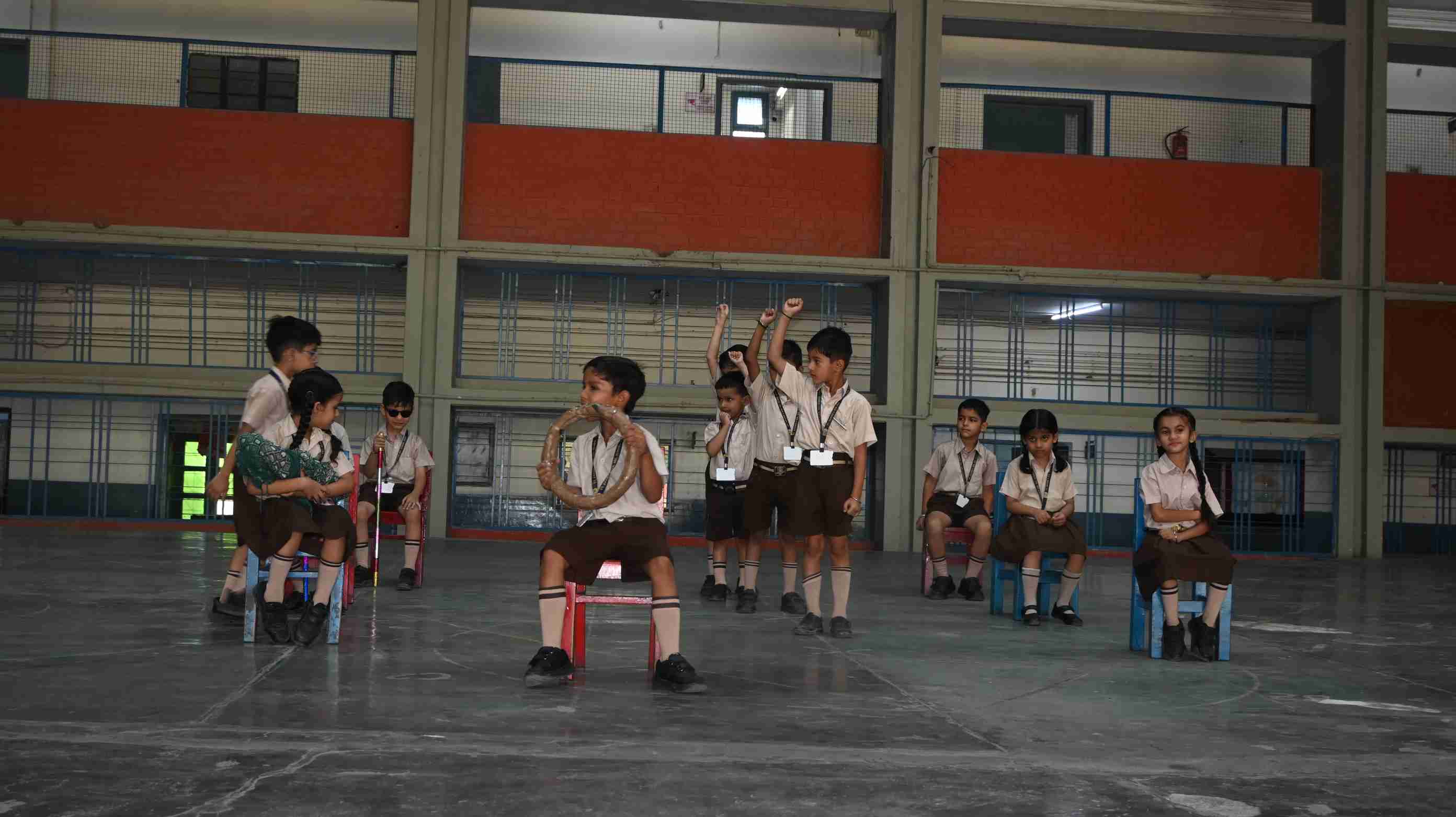 Special Assembly Happiness springs from helping others Class-1st- A -0