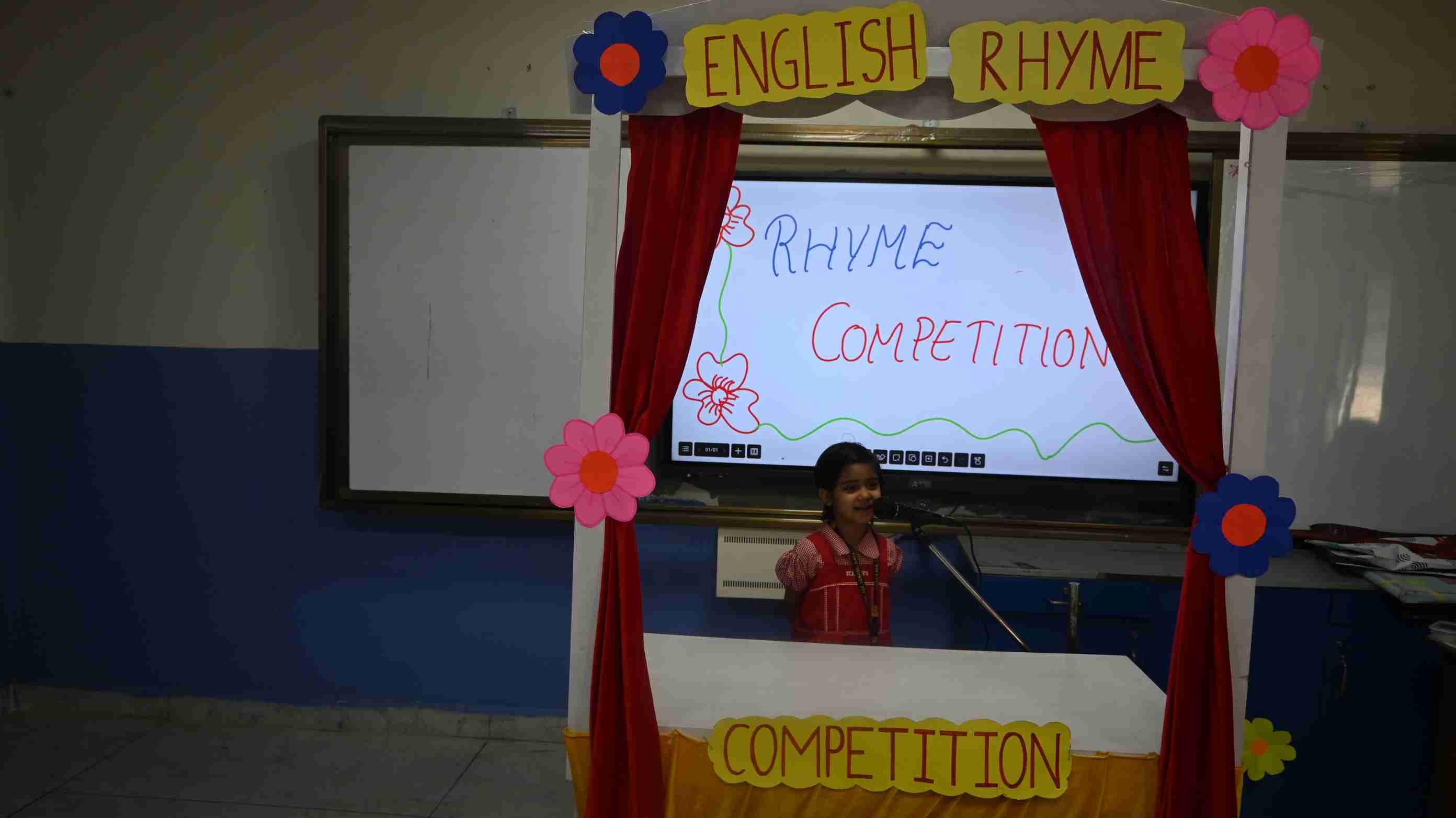 English Rhyme Competition for UKG-11