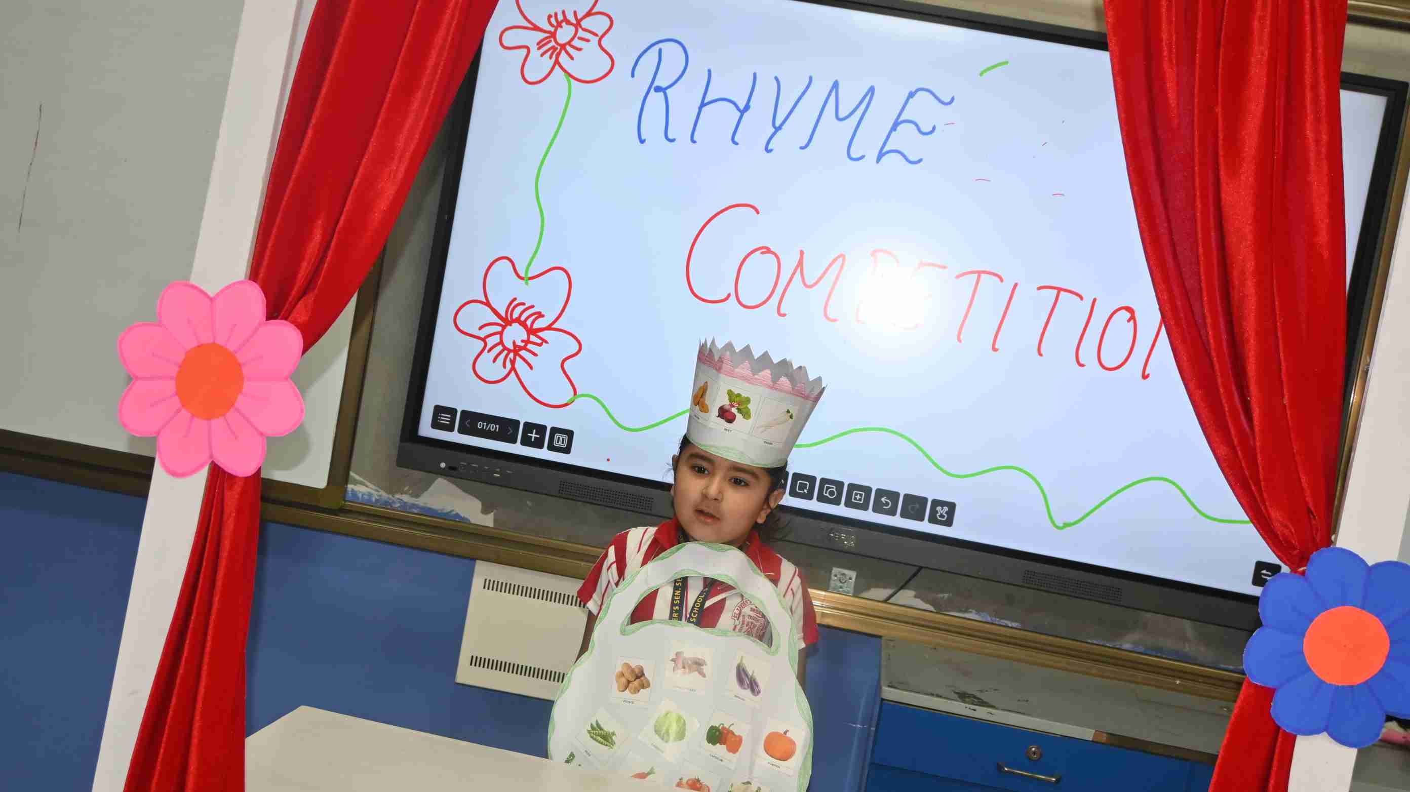 English Rhyme Competition for UKG-9