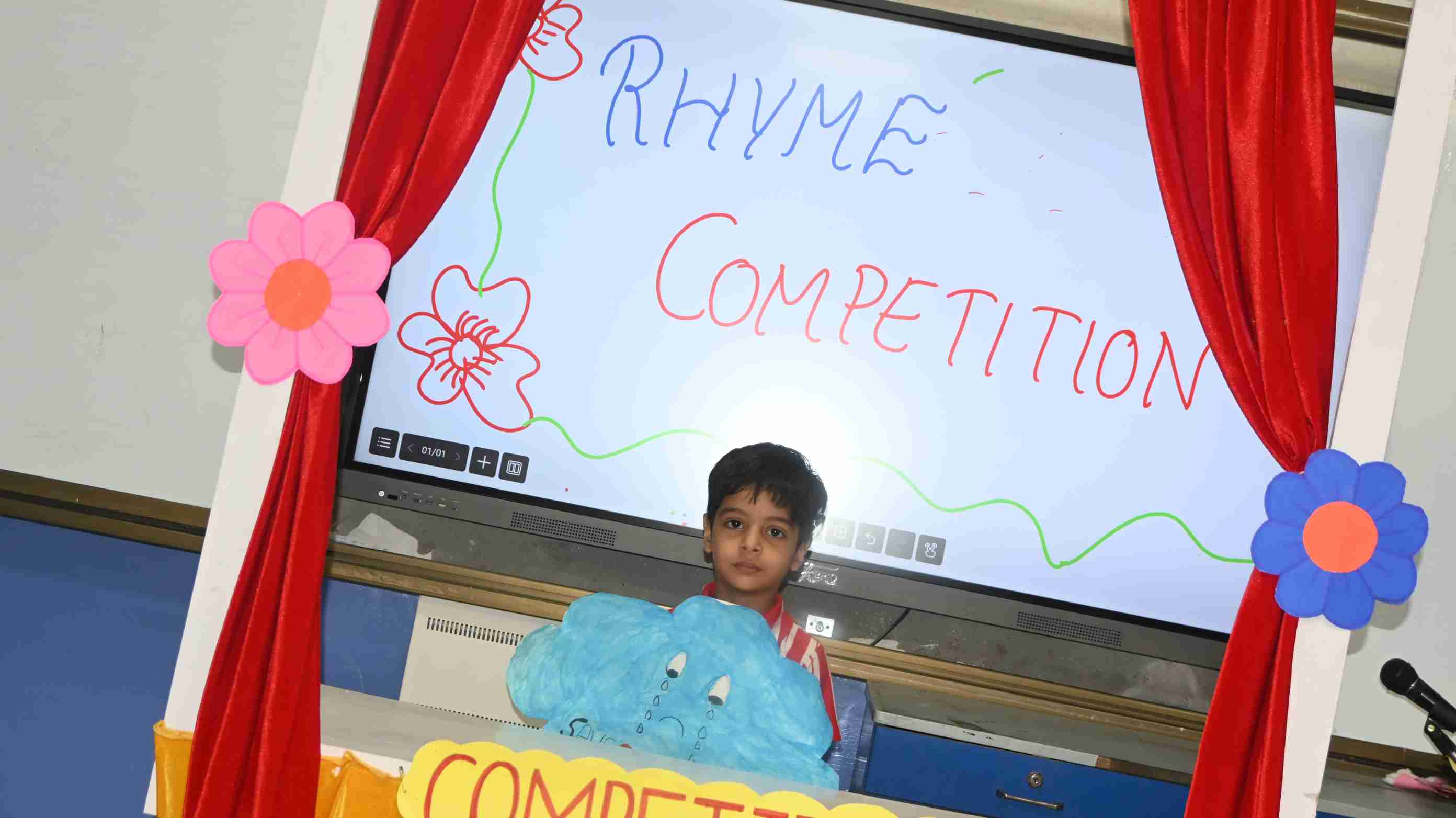 English Rhyme Competition for UKG-8