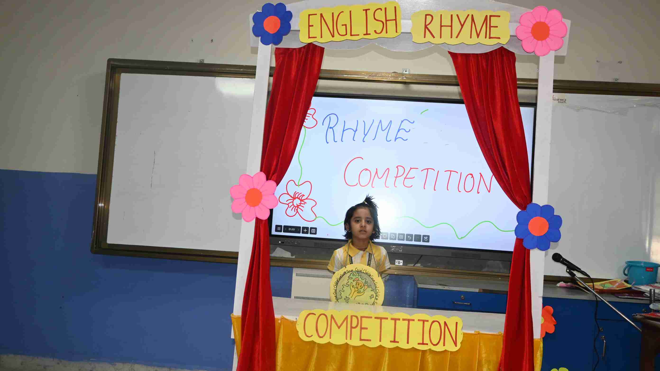 English Rhyme Competition for UKG-7