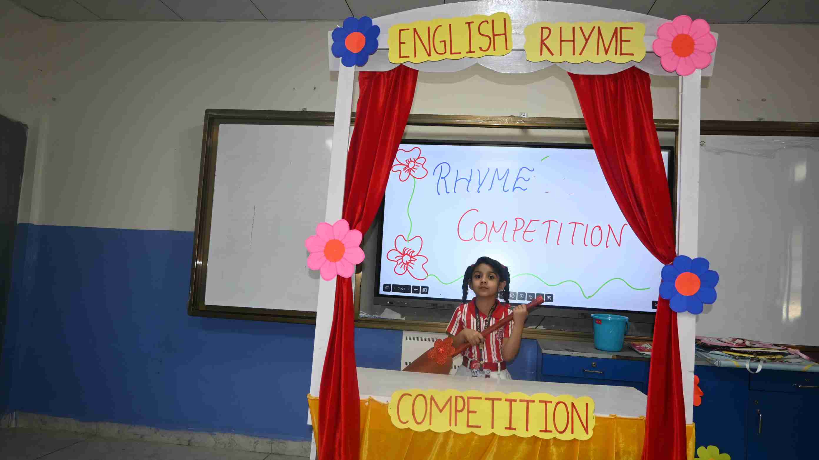 English Rhyme Competition for UKG-5