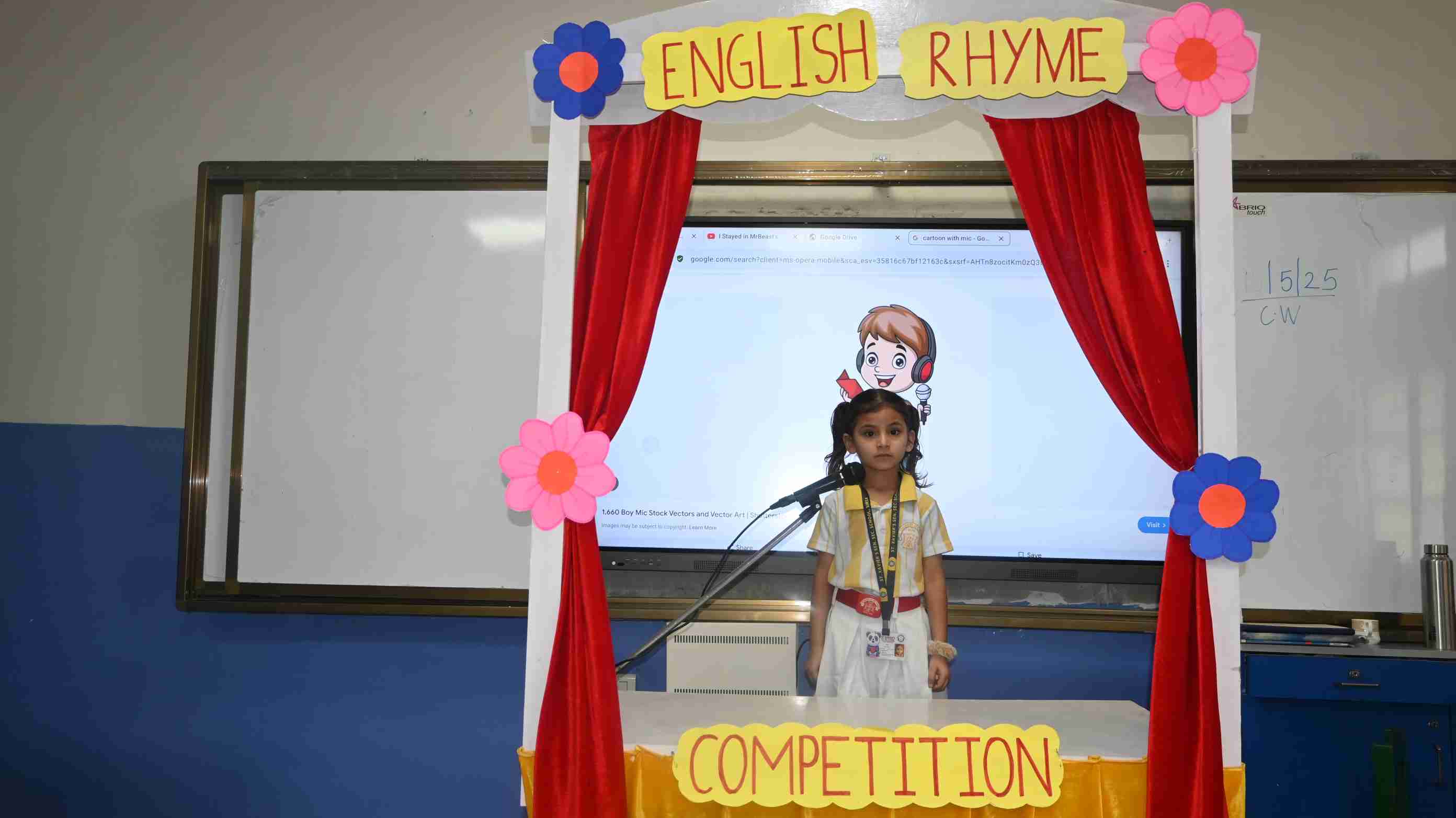 English Rhyme Competition for UKG-4