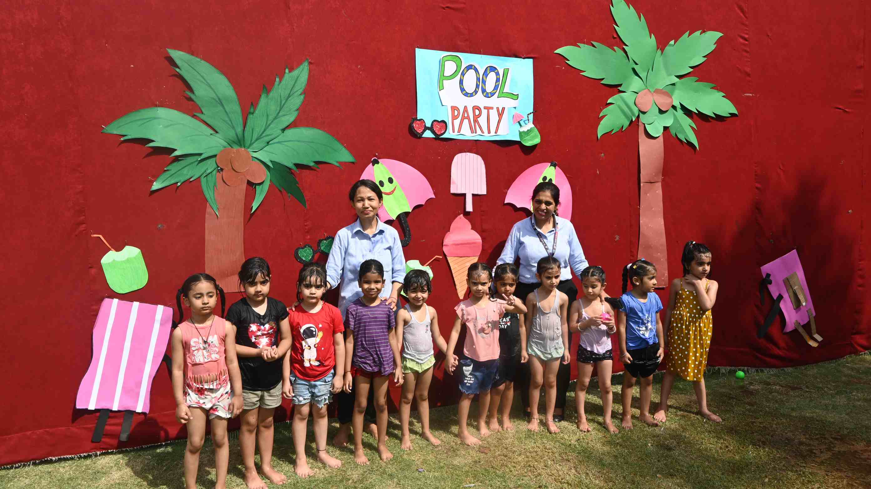 Pool Party for Class-Nursery to 1st-18