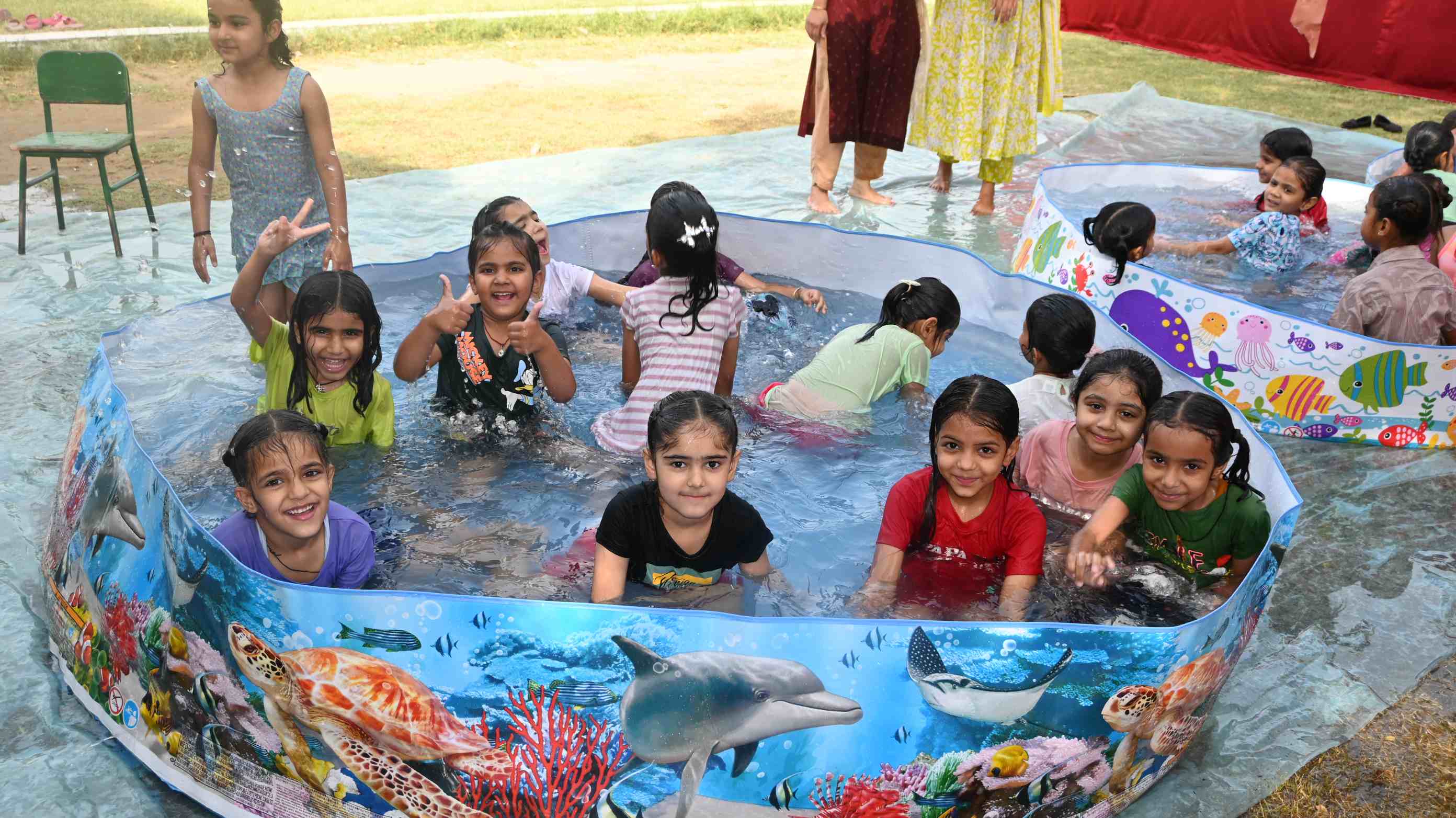 Pool Party for Class-Nursery to 1st-17