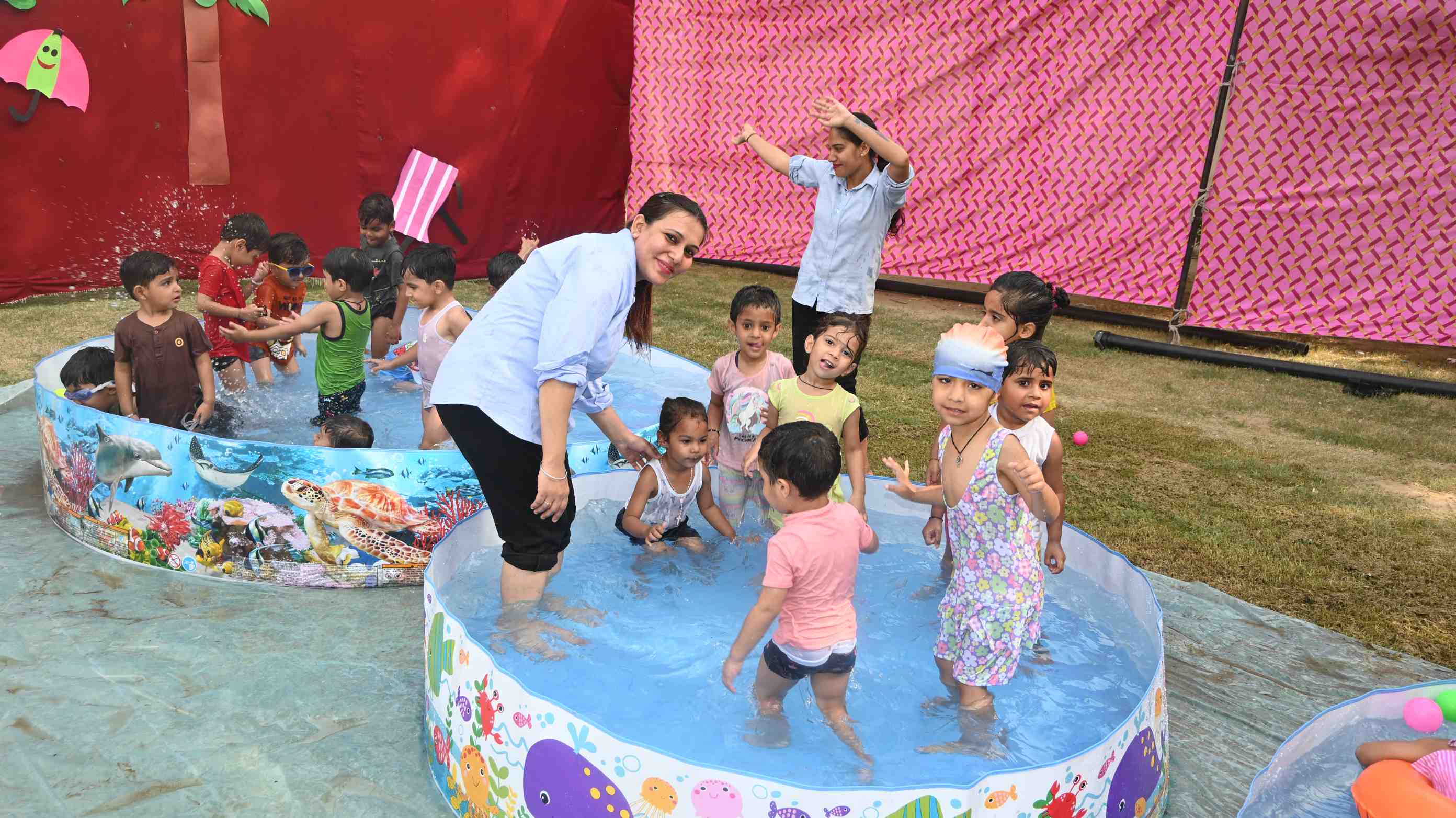 Pool Party for Class-Nursery to 1st-15