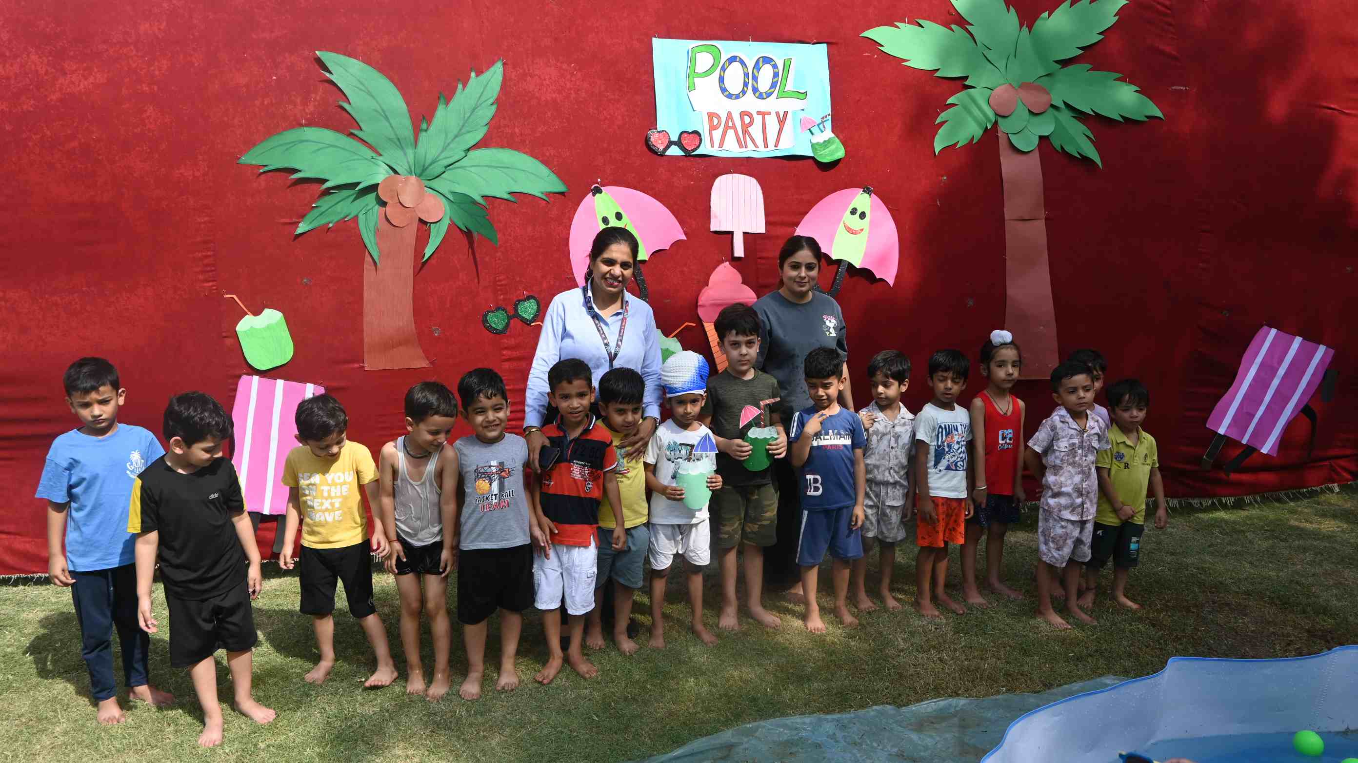 Pool Party for Class-Nursery to 1st-8