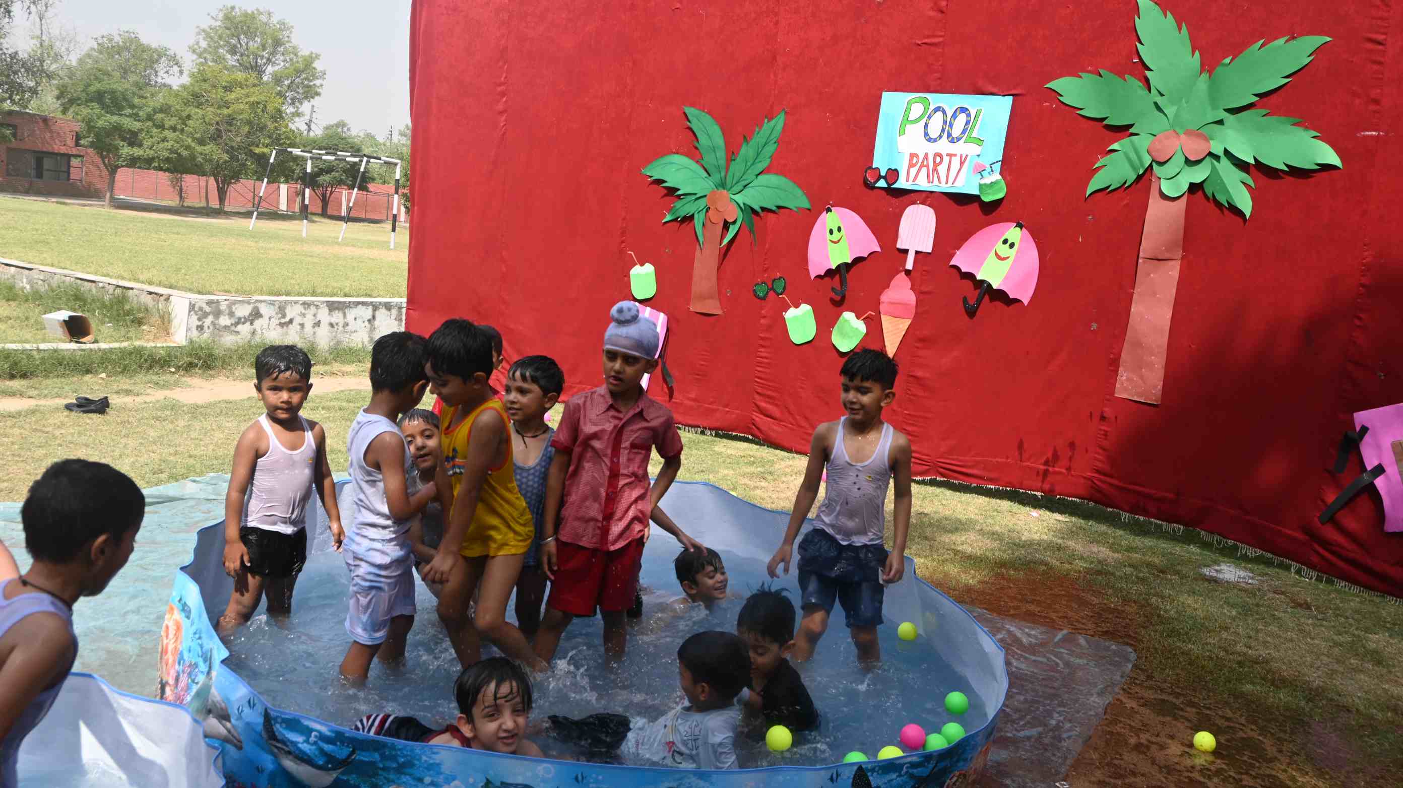Pool Party for Class-Nursery to 1st-6