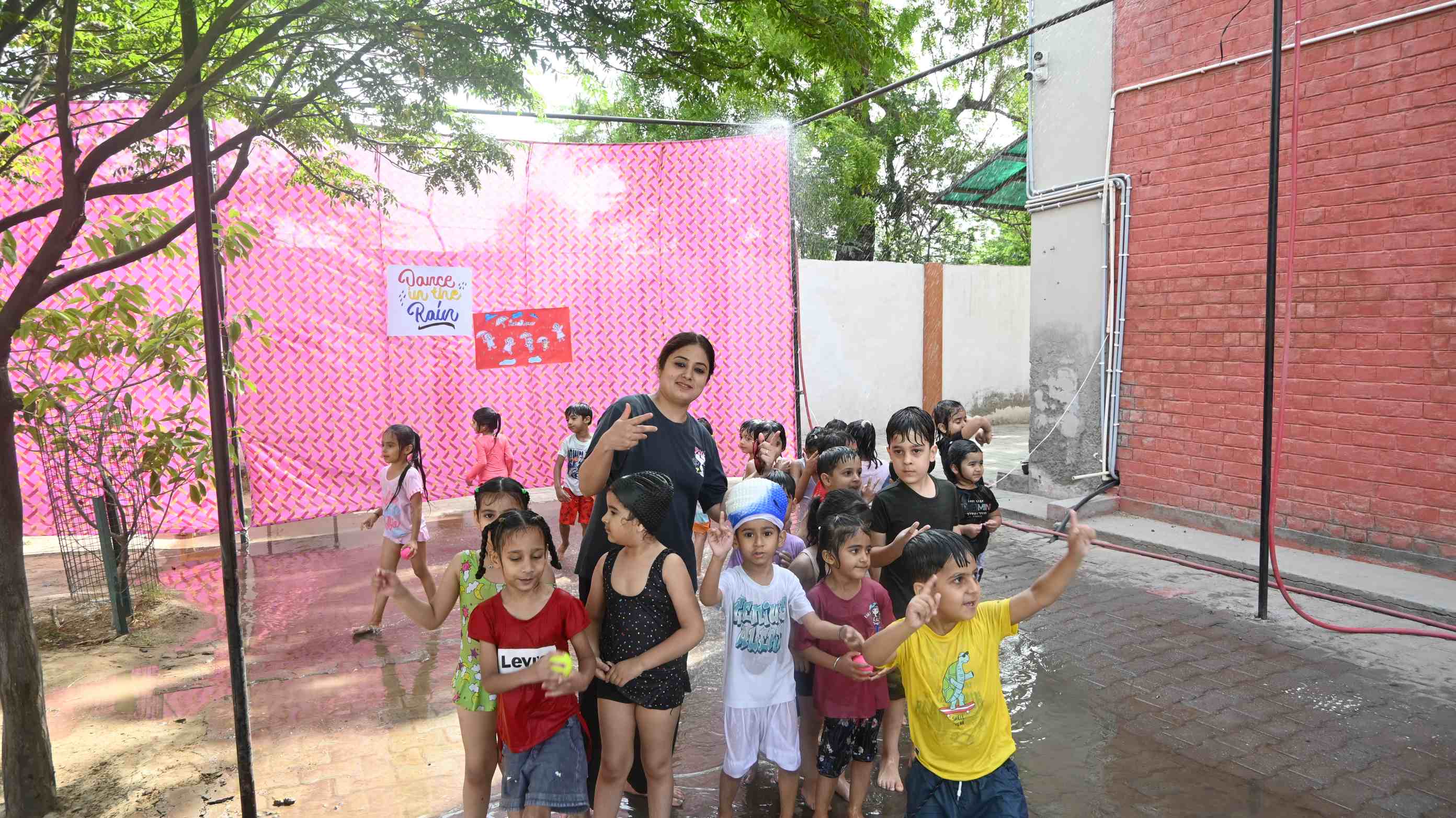 Pool Party for Class-Nursery to 1st-5