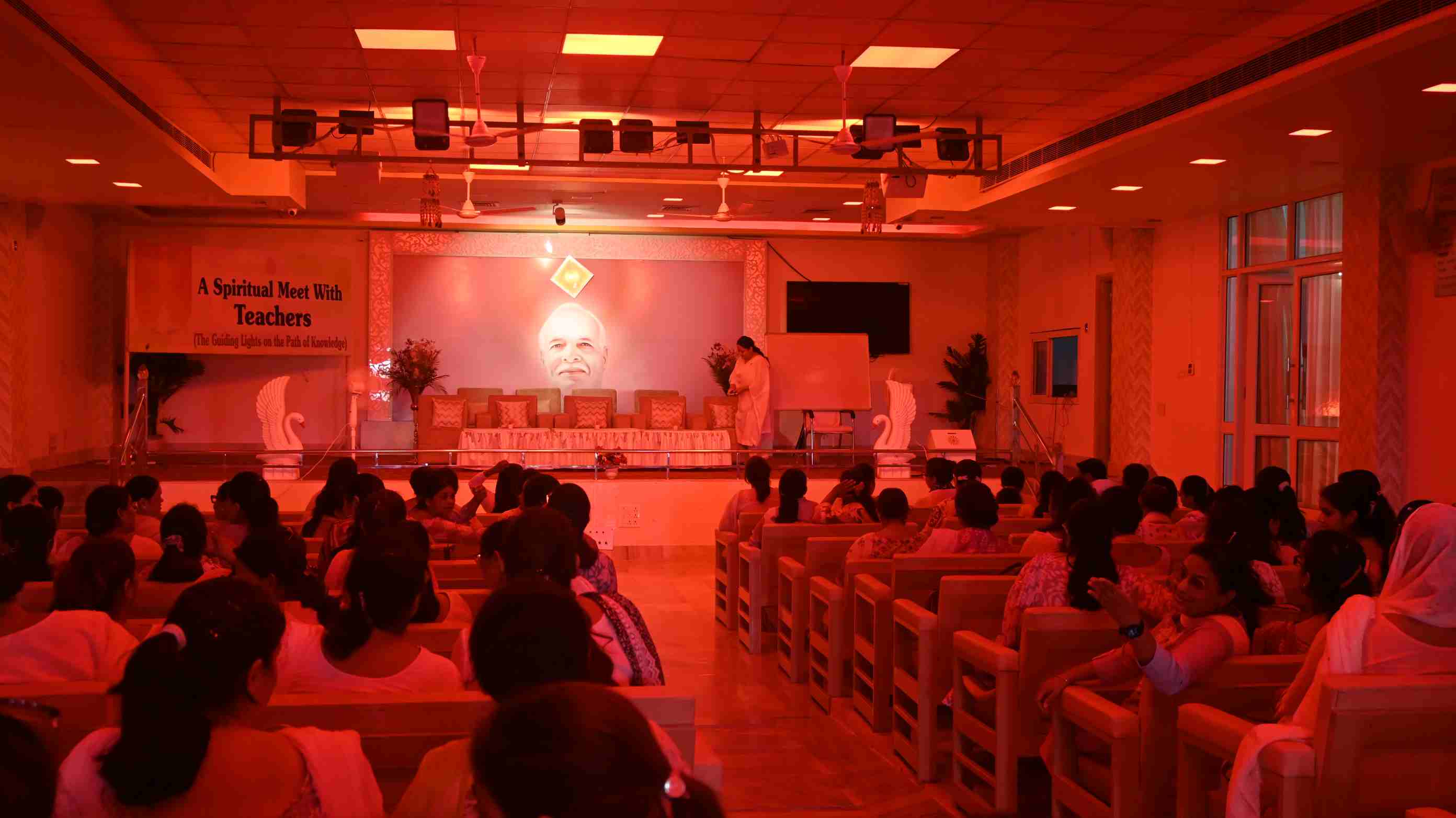 A One Seminar by Brahmakumaris Ashram on Spiritual Awareness and Moral Value Development for Teachers-12