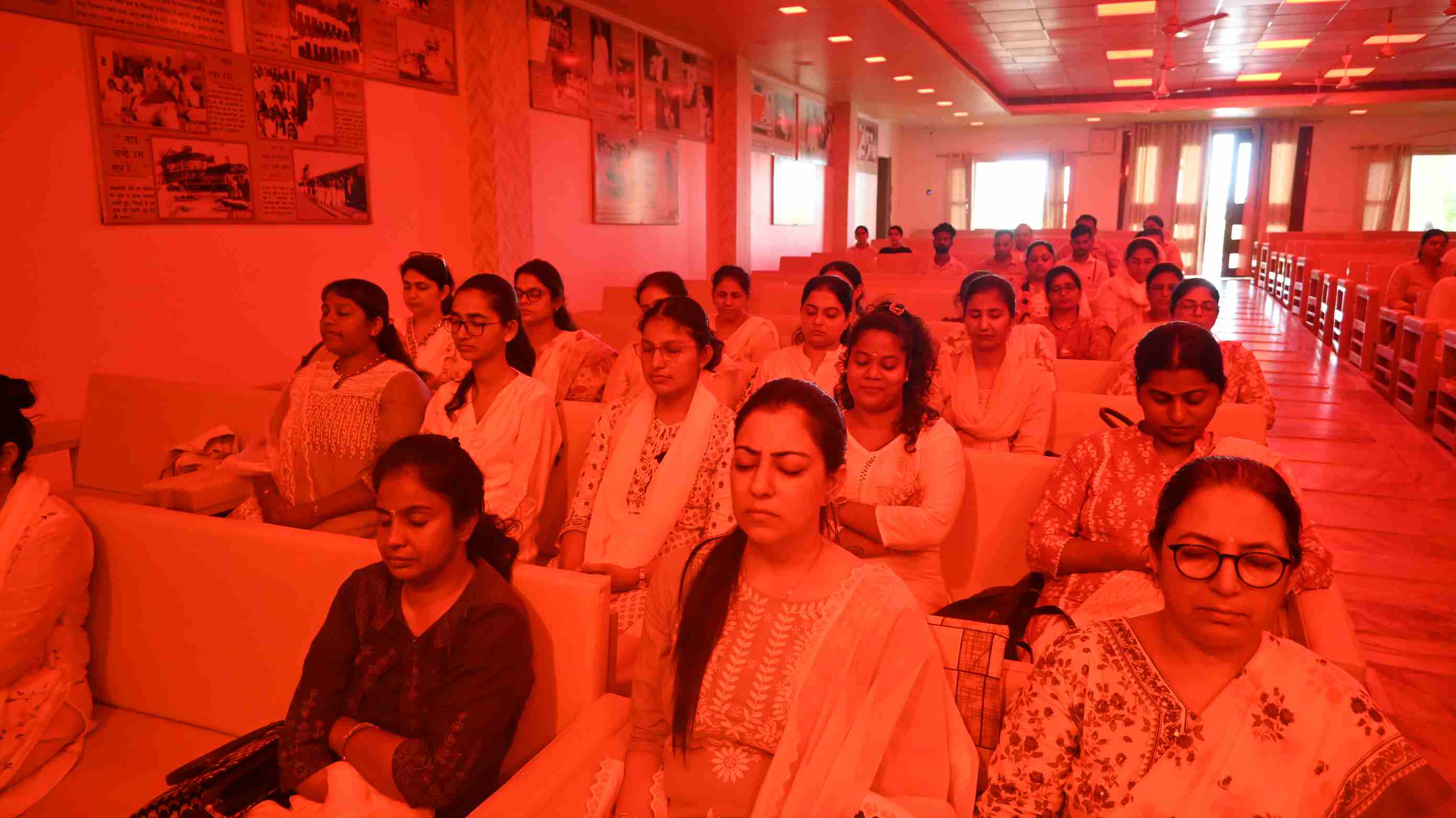 A One Seminar by Brahmakumaris Ashram on Spiritual Awareness and Moral Value Development for Teachers-7