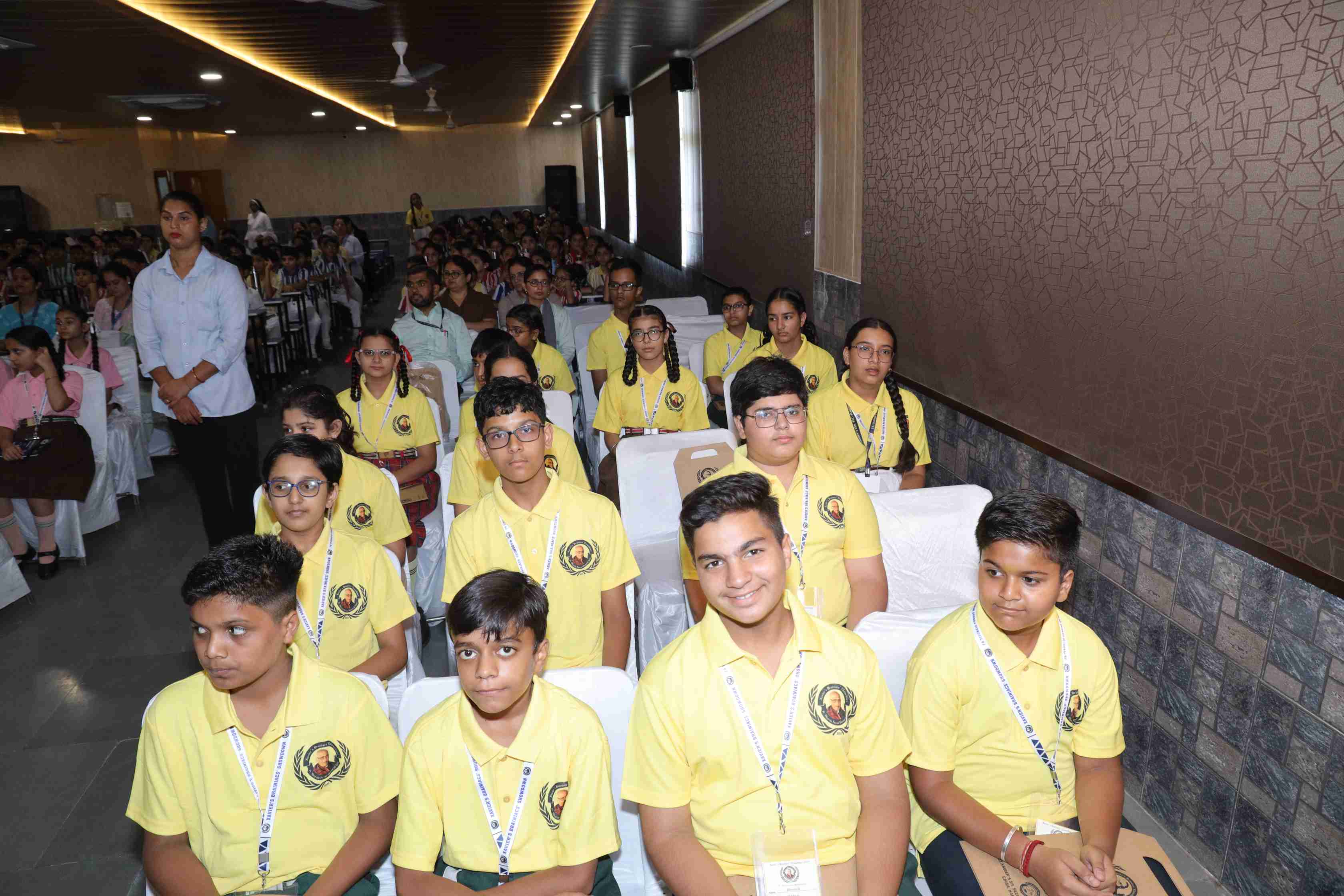 An exciting battle of wits, knowledge, and teamwork. brilliance of young minds. Inter school Quiz Competition.-12
