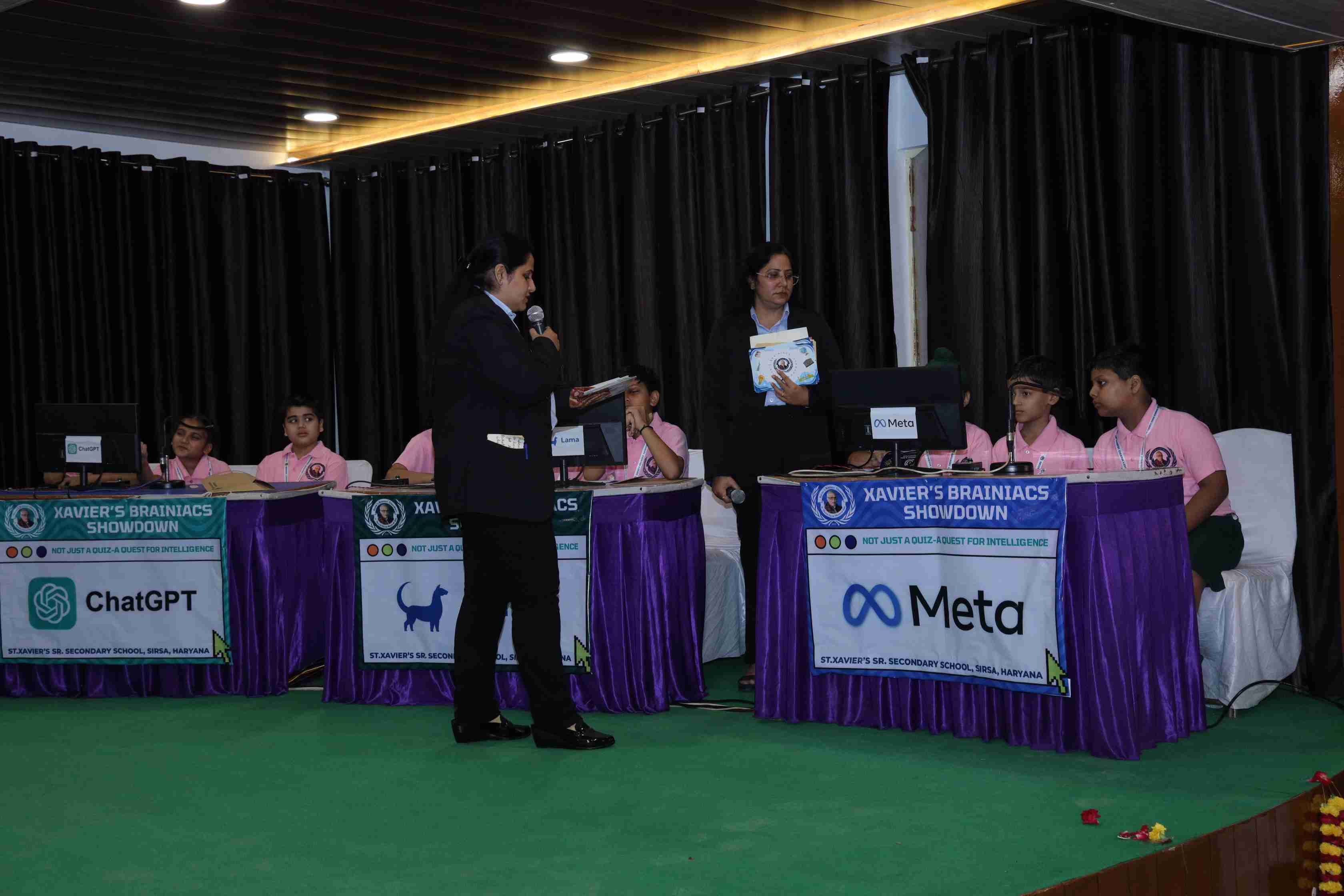 An exciting battle of wits, knowledge, and teamwork. brilliance of young minds. Inter school Quiz Competition.-7