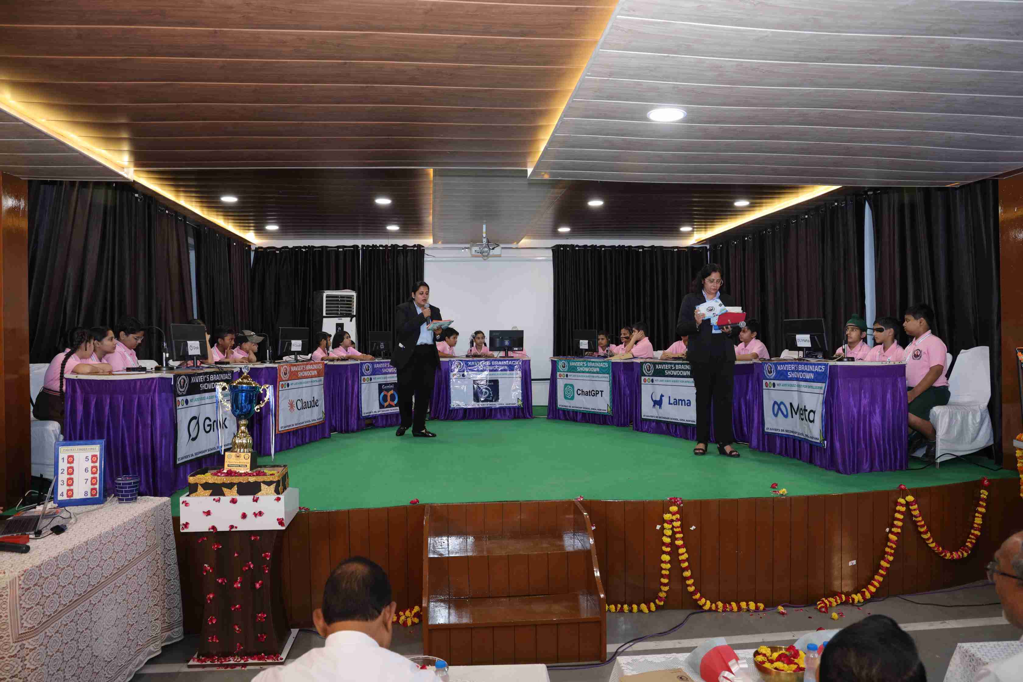 An exciting battle of wits, knowledge, and teamwork. brilliance of young minds. Inter school Quiz Competition.-6