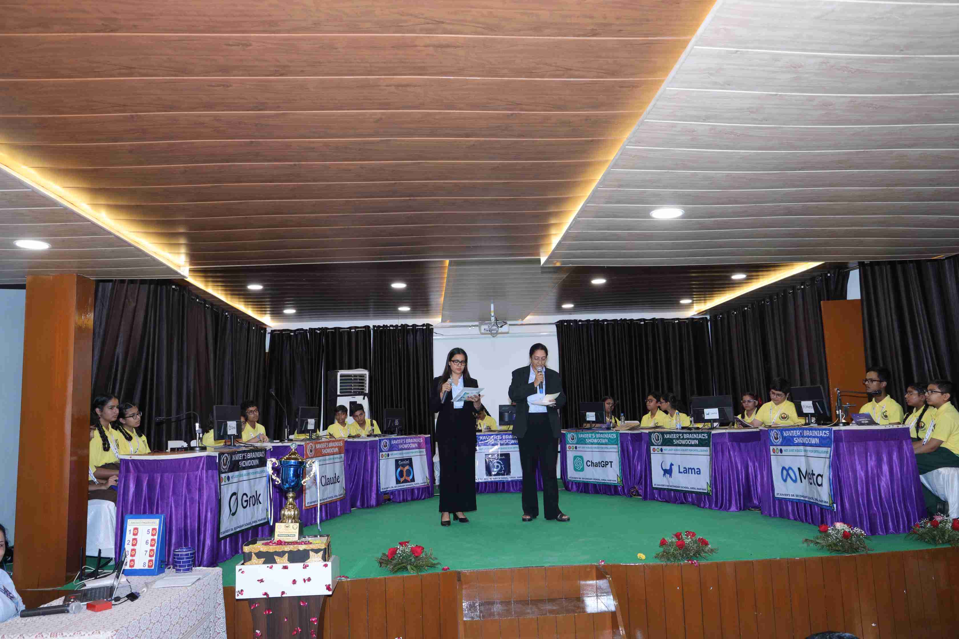 An exciting battle of wits, knowledge, and teamwork. brilliance of young minds. Inter school Quiz Competition.-3