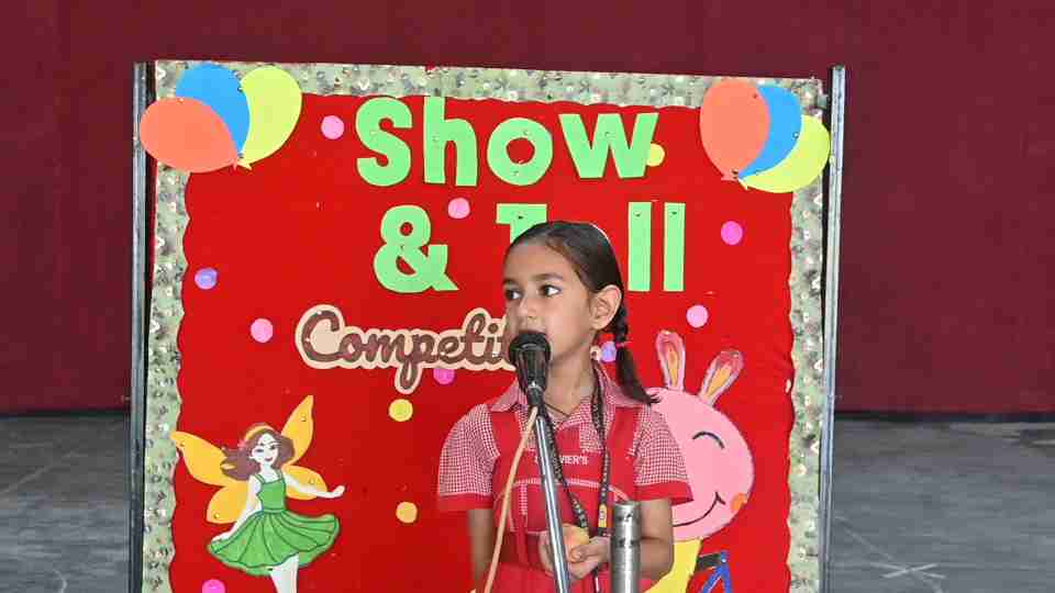 Show and Tell Competition UKG-B-7