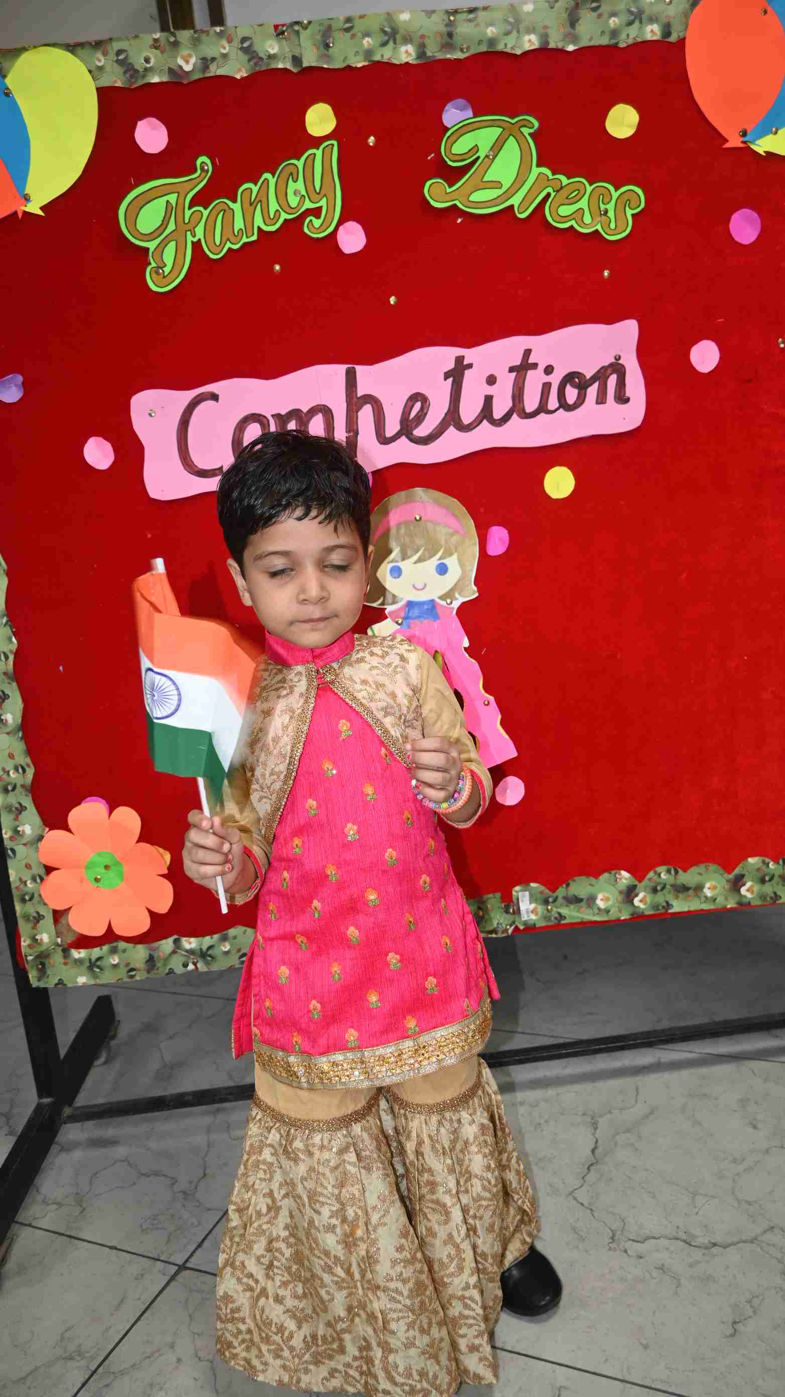 Fancy Dress Competition For Class-Nursery-7