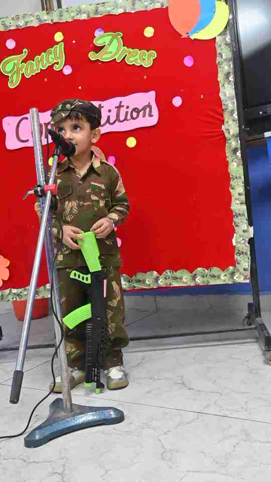 Fancy Dress Competition For Class-Nursery-4