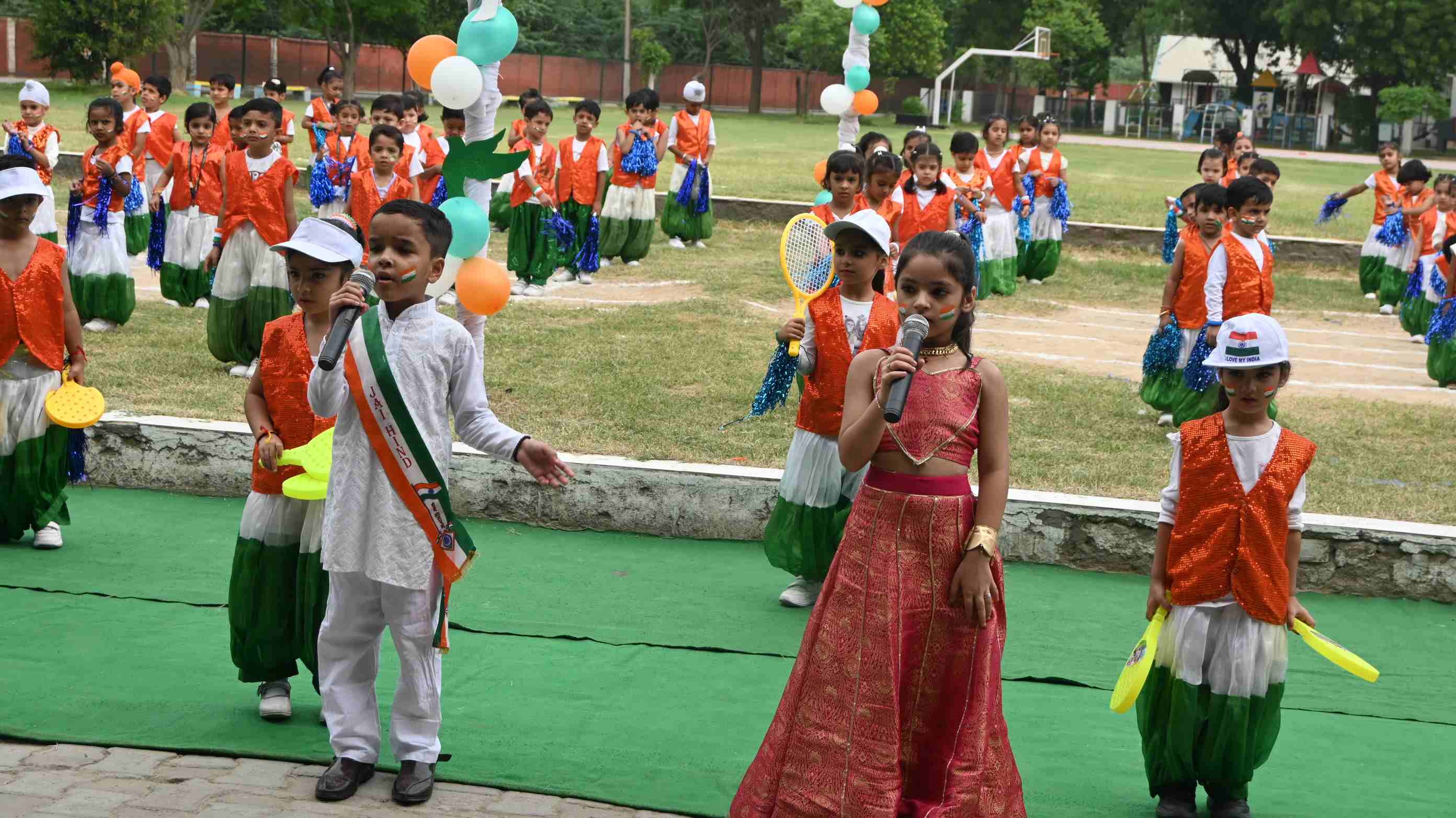 Independence Day Celebration for Class-Nursery to 3rd-14