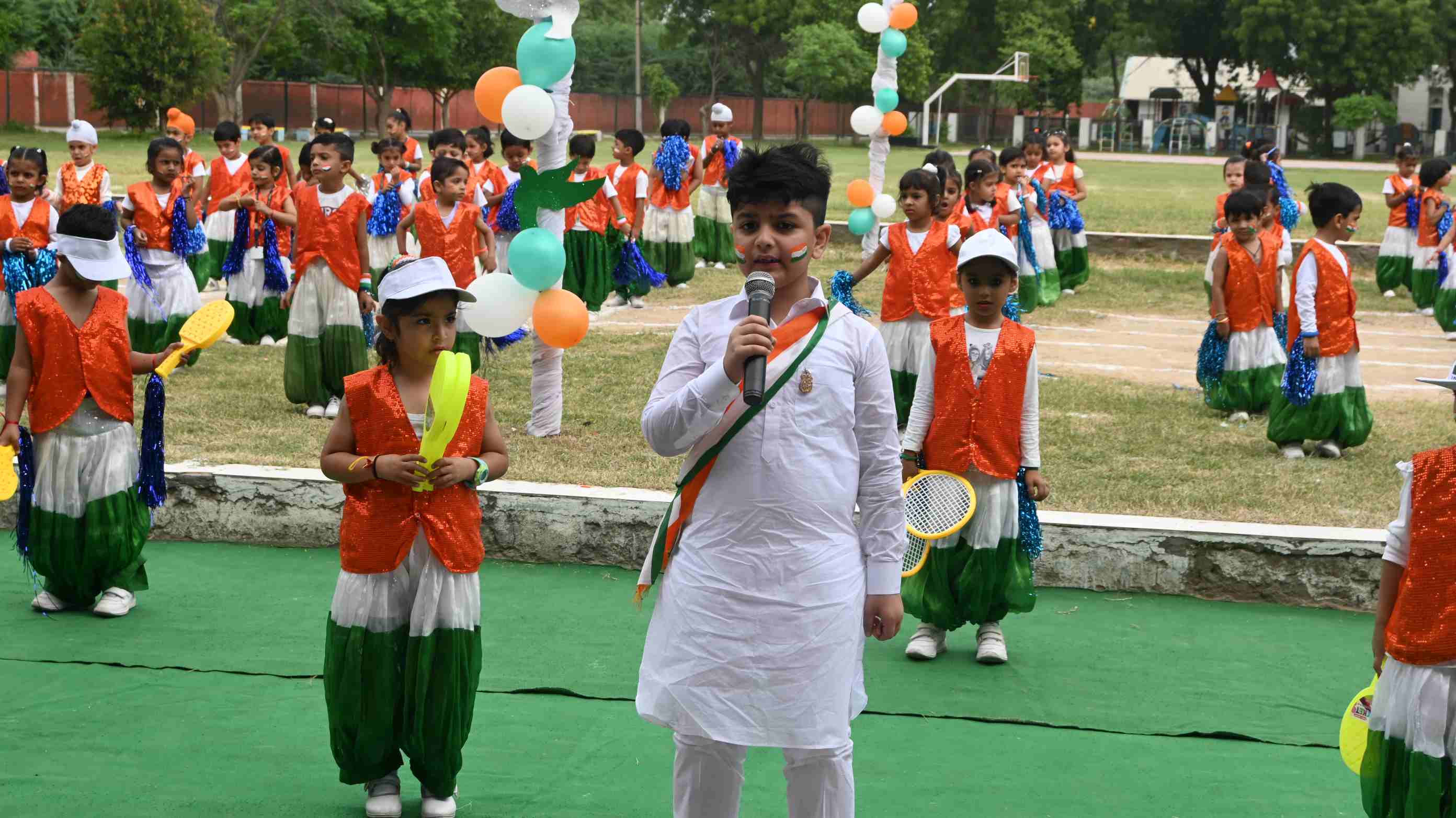 Independence Day Celebration for Class-Nursery to 3rd-13