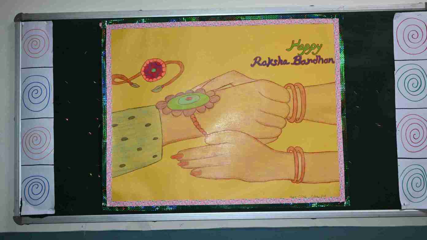 Wall Board Activity on Raksha Bandhan Celebration-1