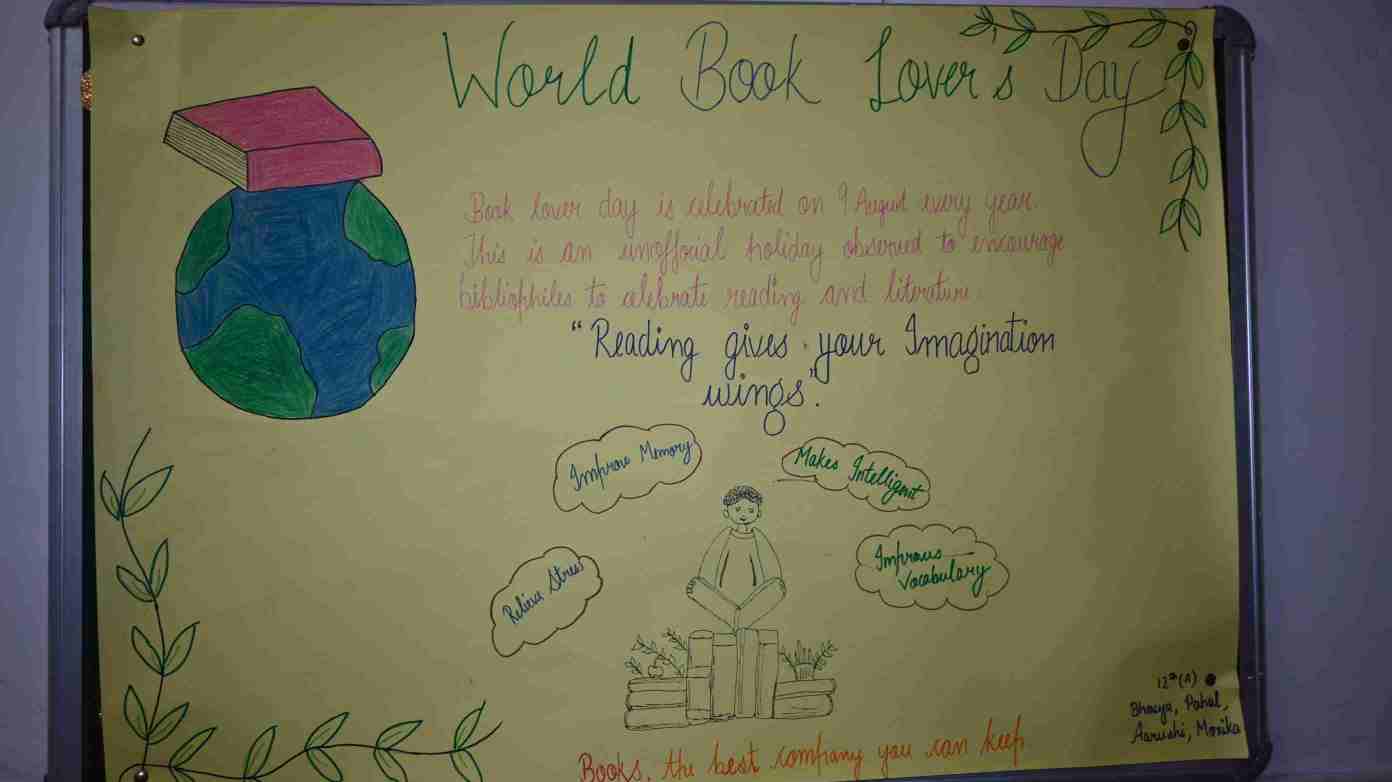 Wall Board Activity On National Book Lovers Day Celebration-5