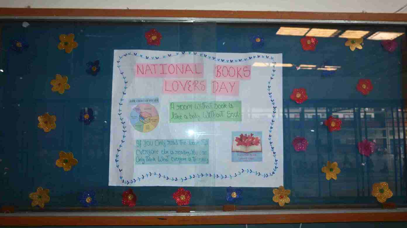 Wall Board Activity On National Book Lovers Day Celebration-4
