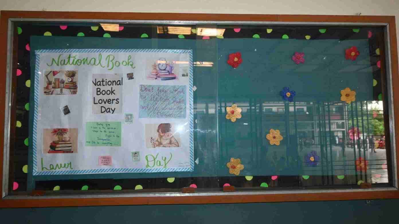 Wall Board Activity On National Book Lovers Day Celebration-3